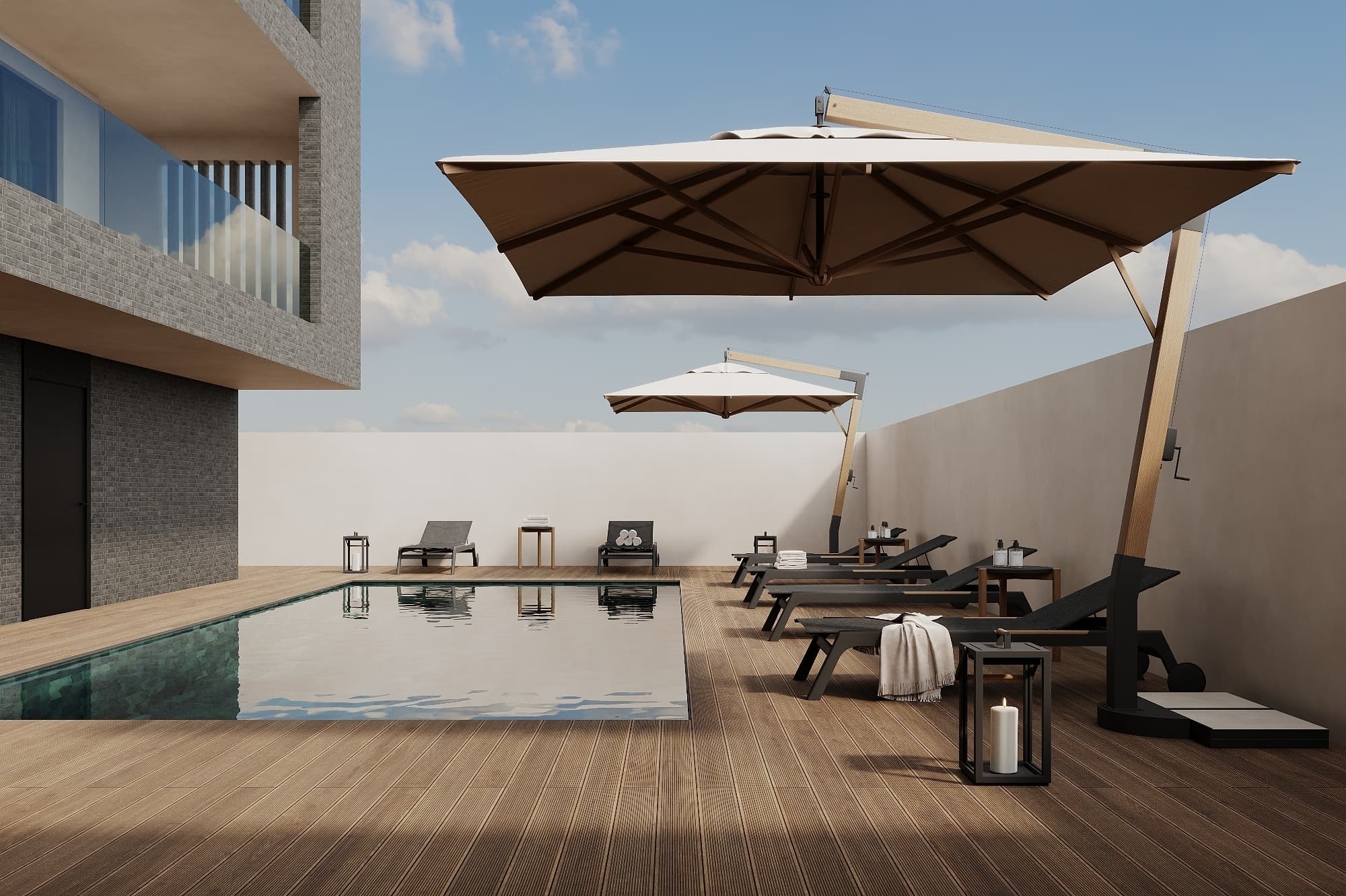 2-bedrooms apartments in Paphos, Cyprus.