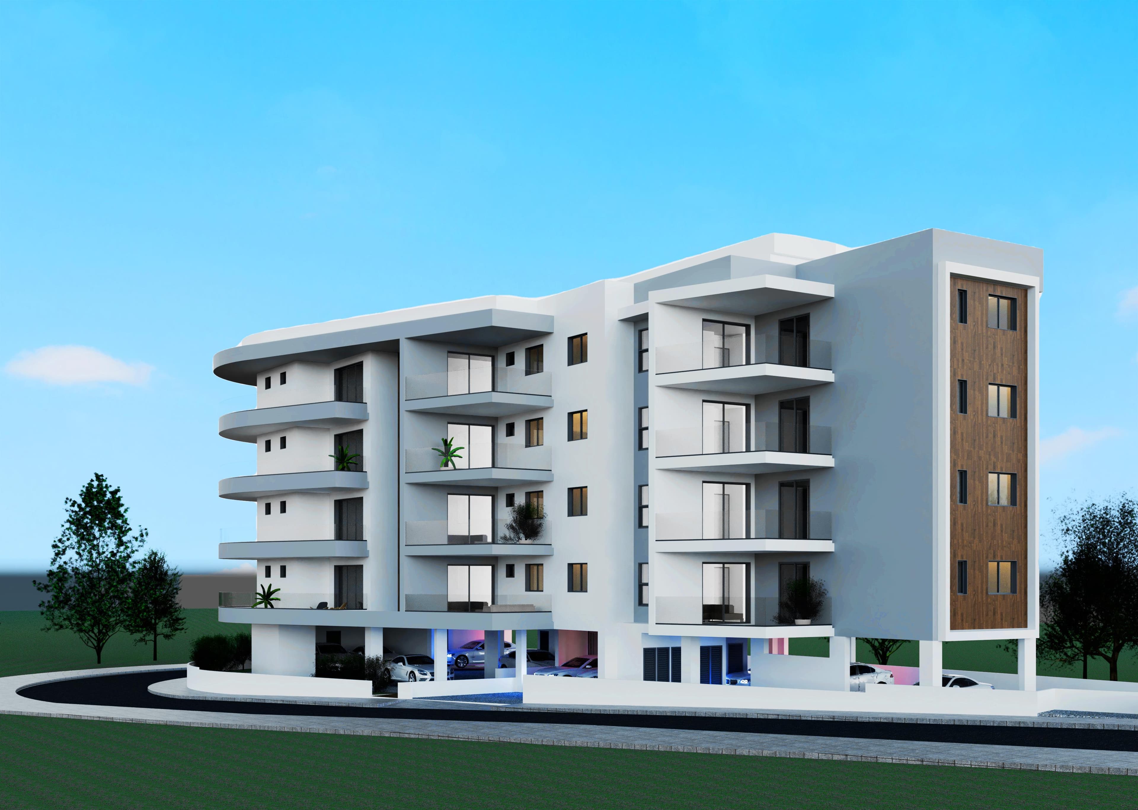 2-bedrooms apartments in Nicosia, Cyprus.