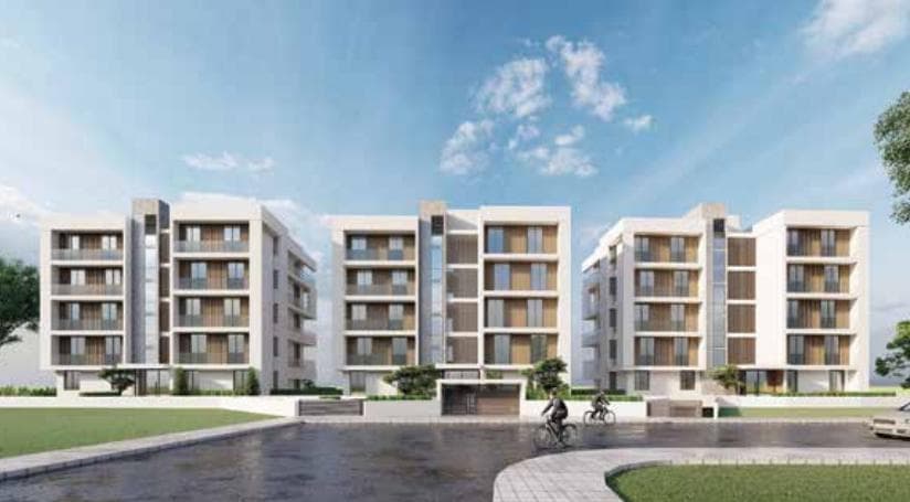 2-bedrooms apartments in Nicosia, Cyprus.