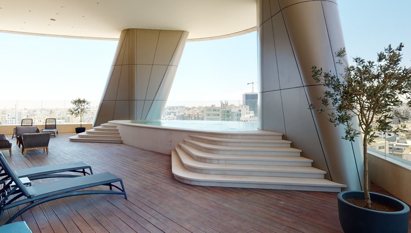 2-bedrooms apartments in Nicosia, Cyprus.
