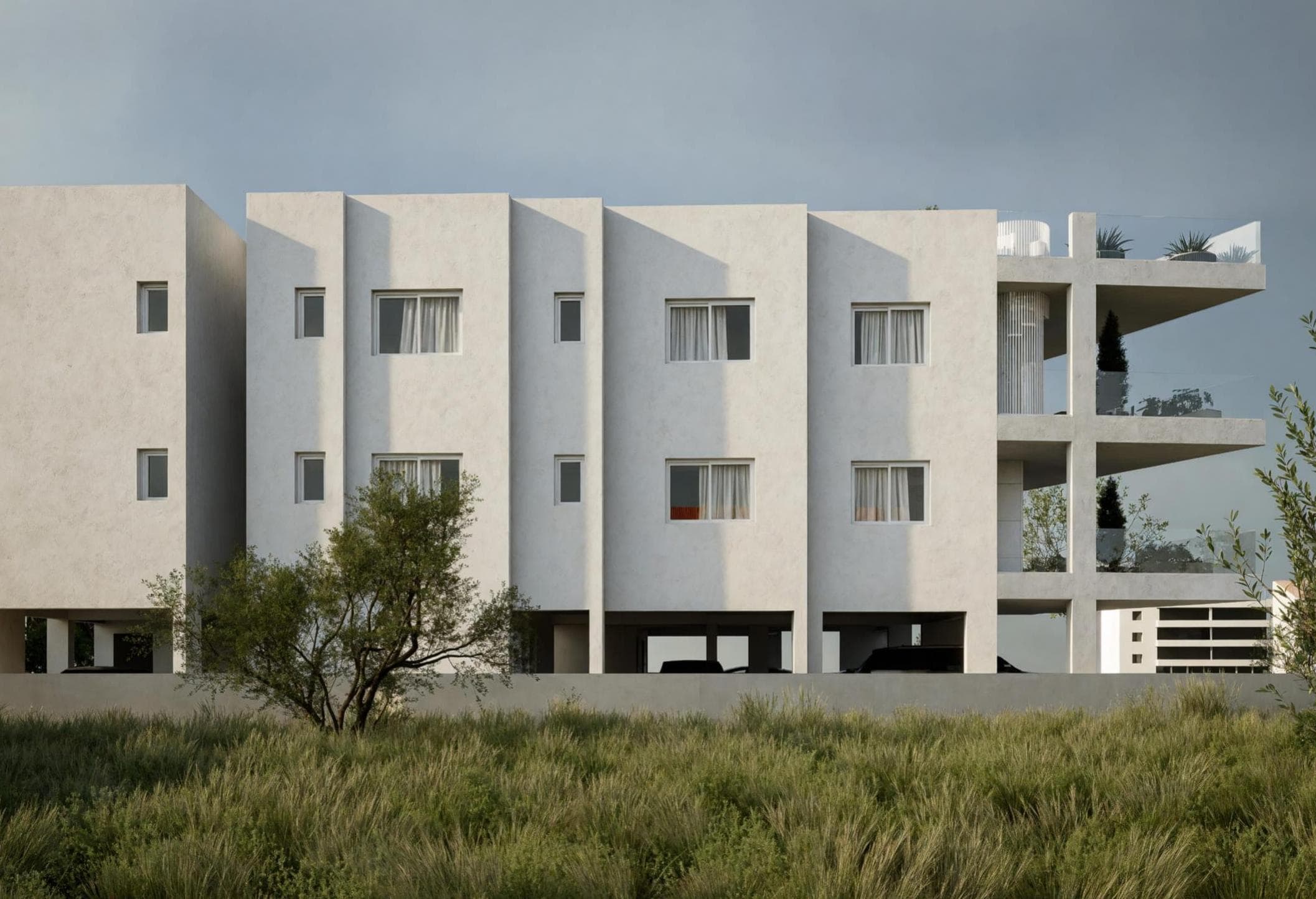 2-bedrooms apartments in Nicosia, Cyprus.