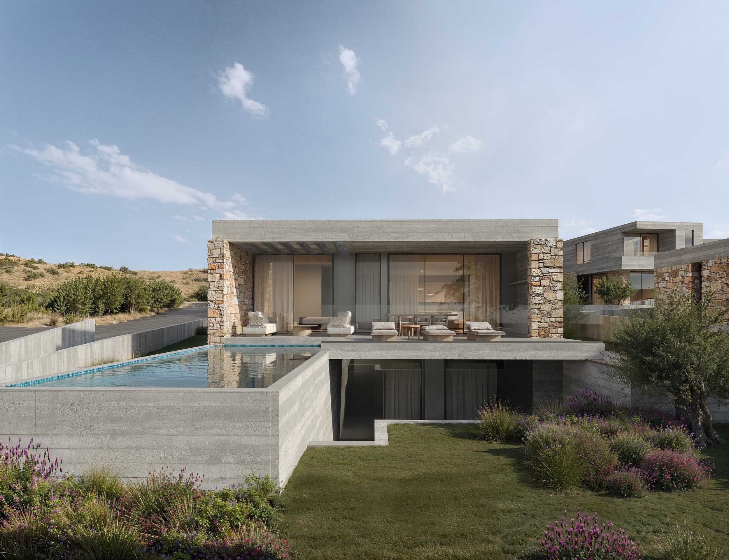 3-bedrooms house in Paphos, Cyprus.