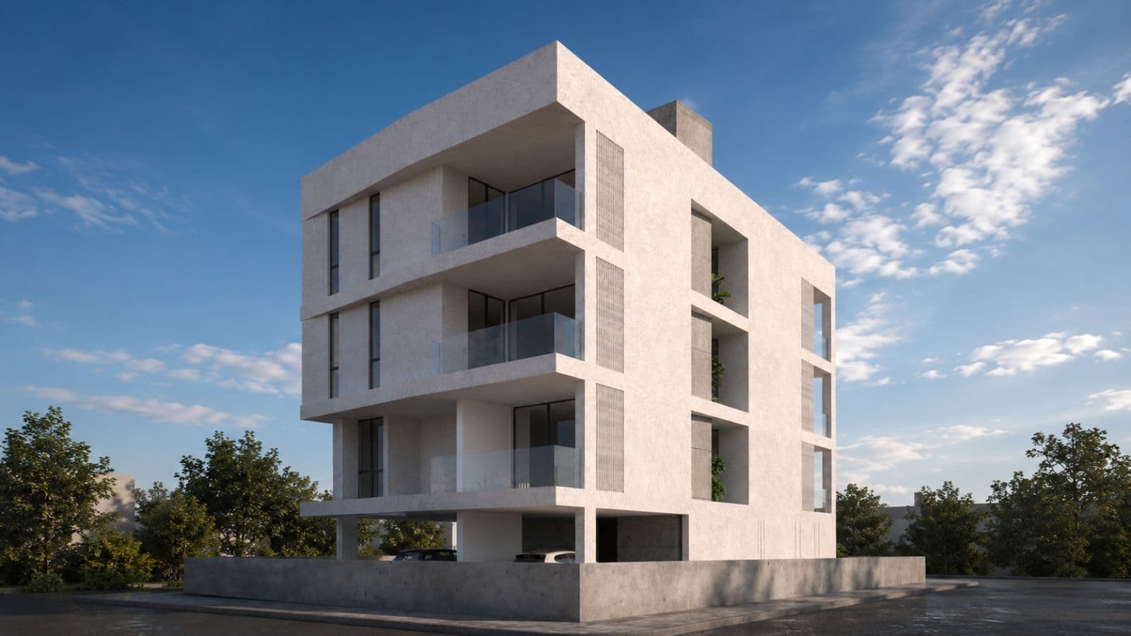 2-bedrooms apartments in Larnaca, Cyprus.