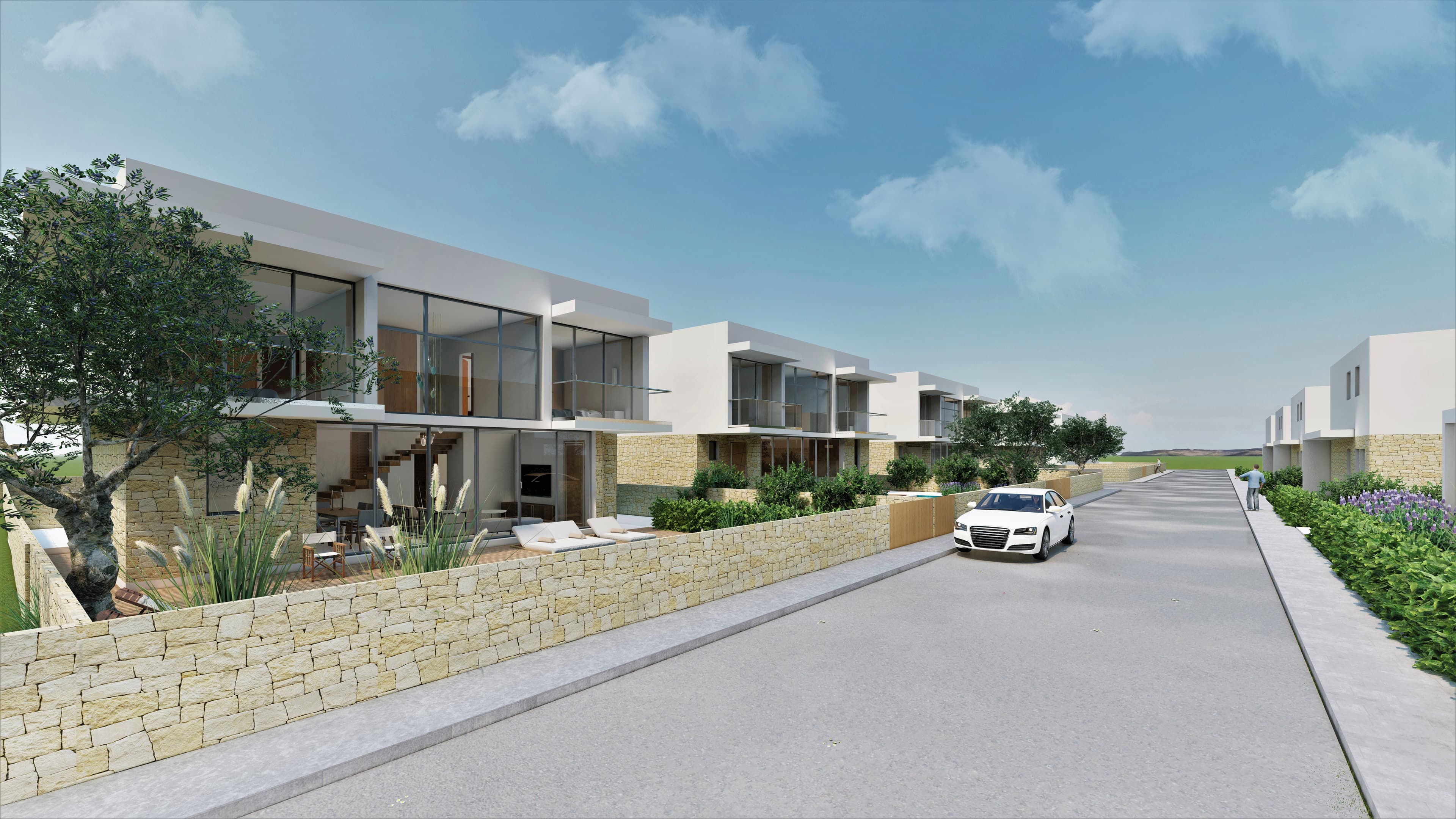 3-bedrooms house in Paphos, Cyprus.