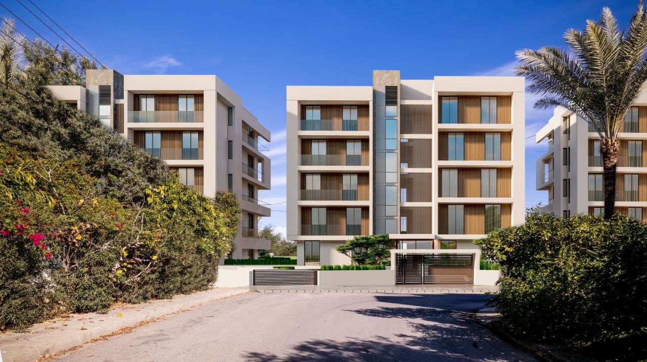 2-bedrooms apartments in Nicosia, Cyprus.