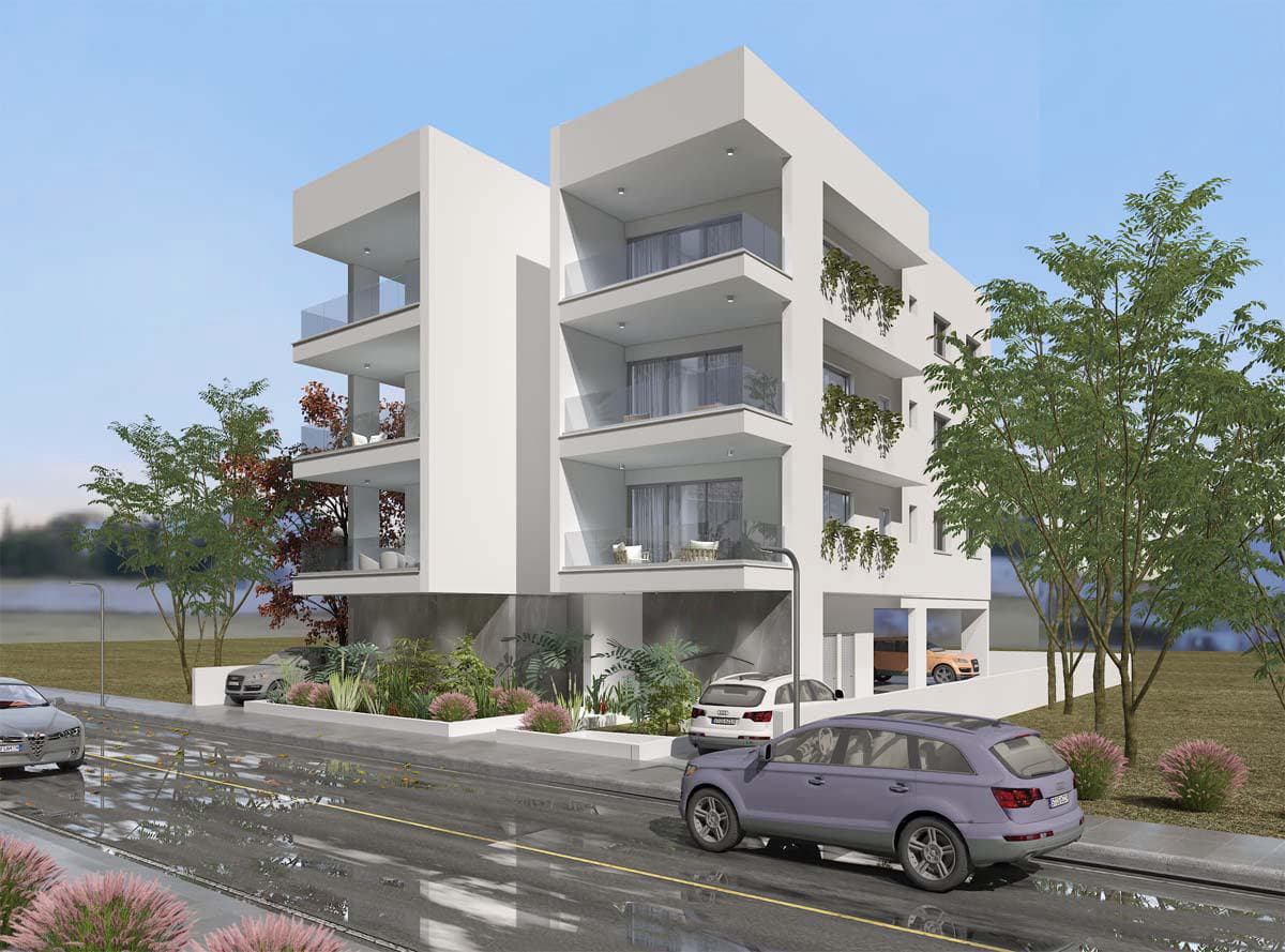 3-bedrooms apartments in Nicosia, Cyprus.