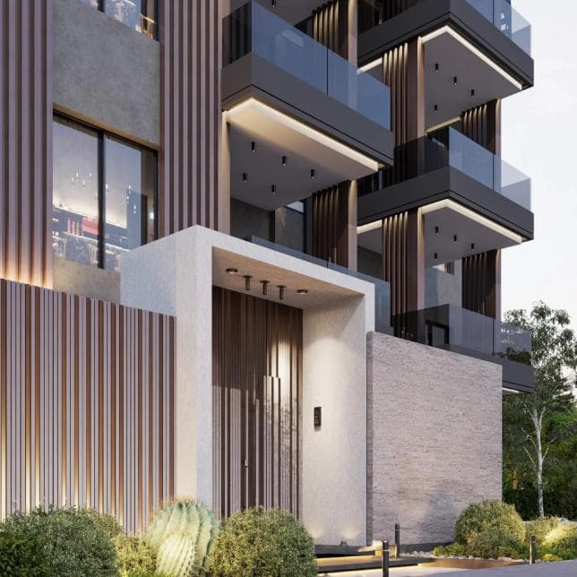2-bedrooms apartments in Limassol, Cyprus.