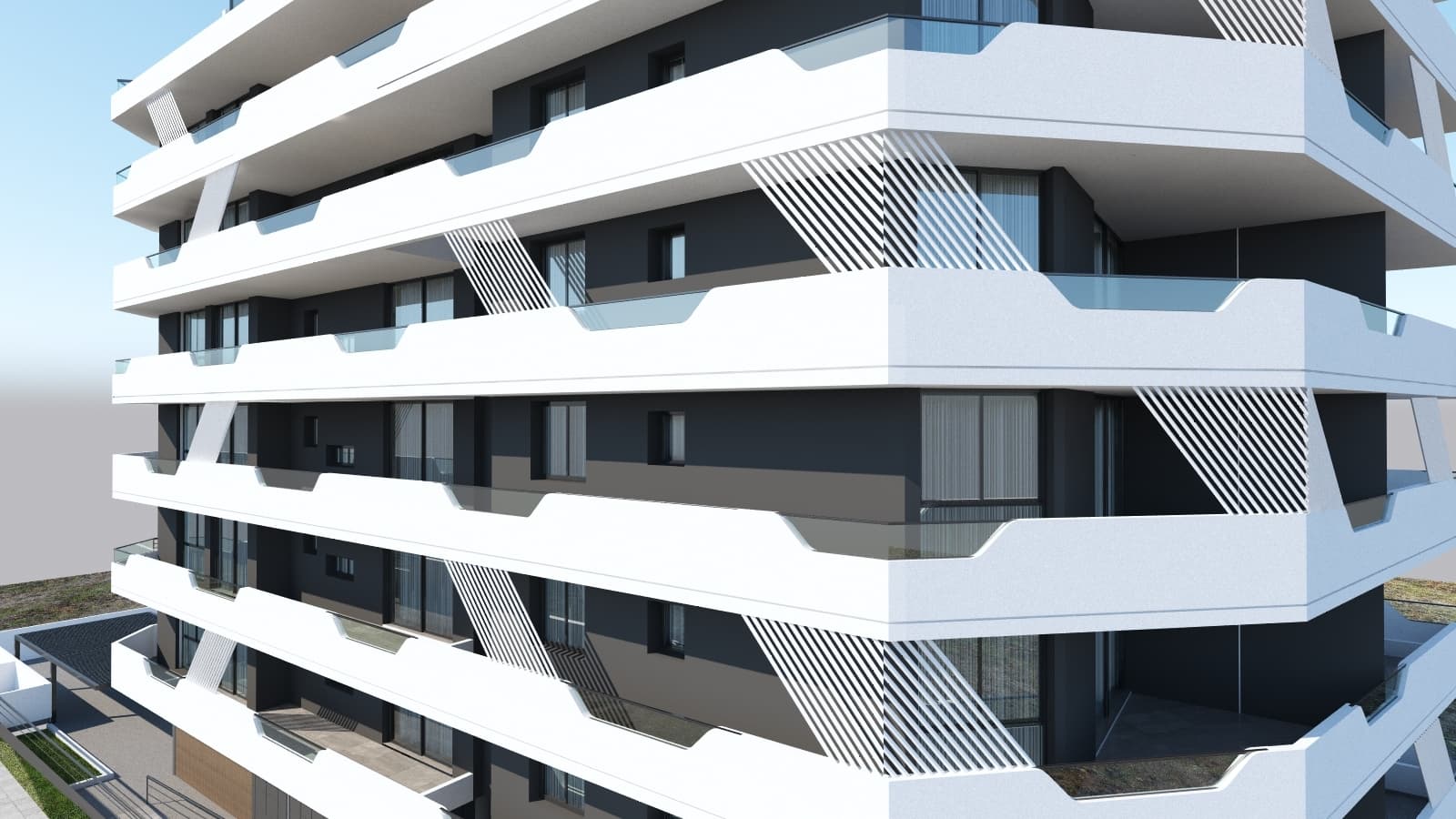 2-bedrooms apartments in Larnaca, Cyprus.