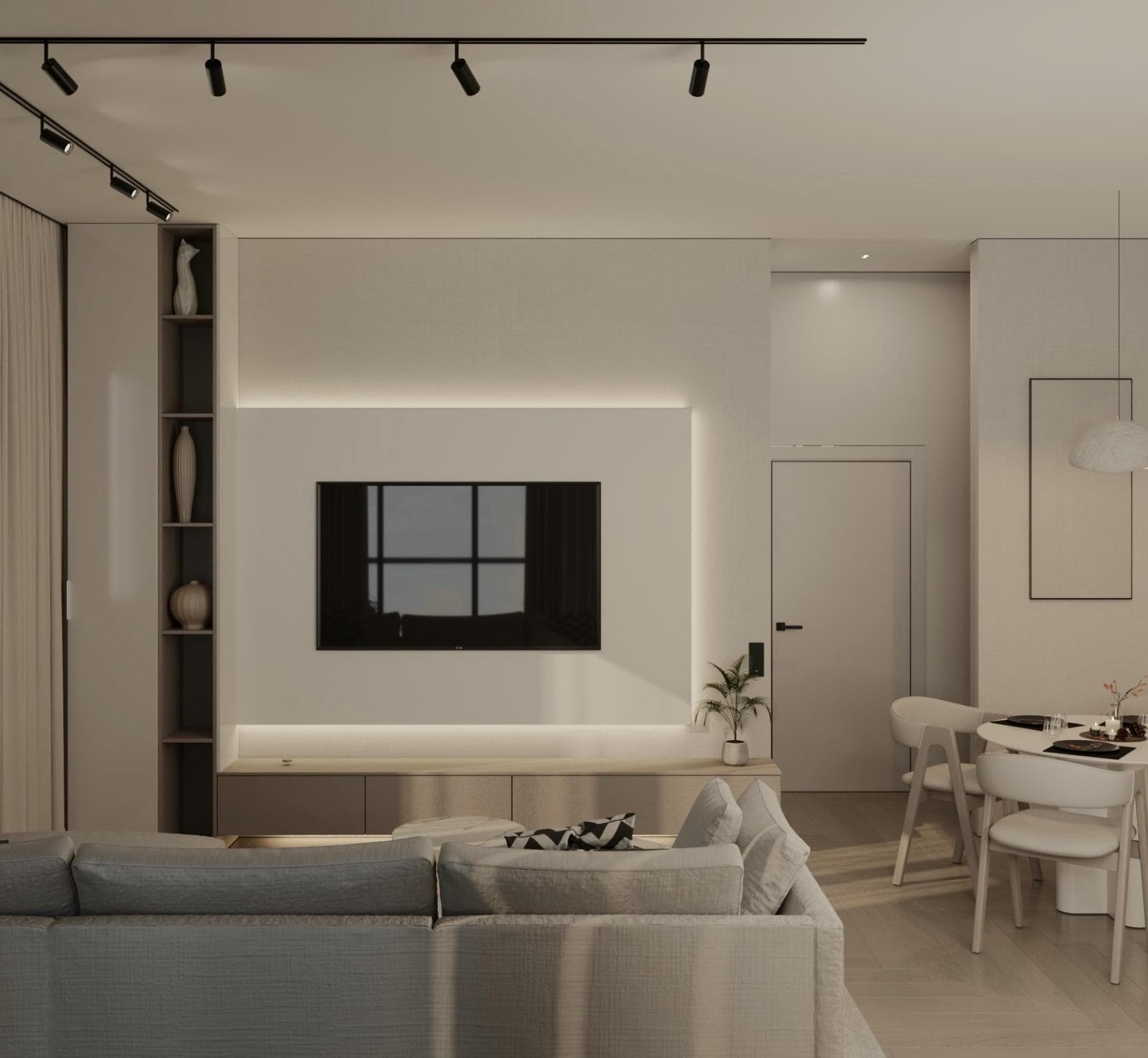 2-bedrooms apartments in Limassol, Cyprus.