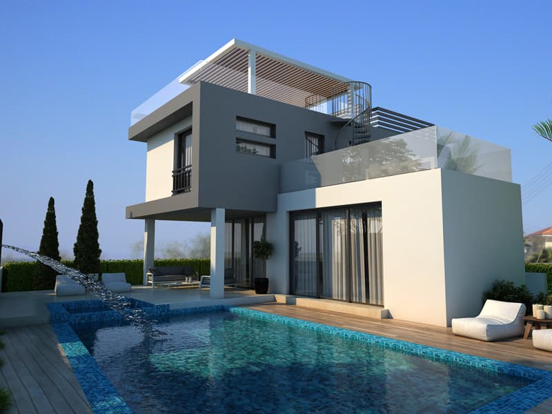 4-bedrooms house in Famagusta, Cyprus.