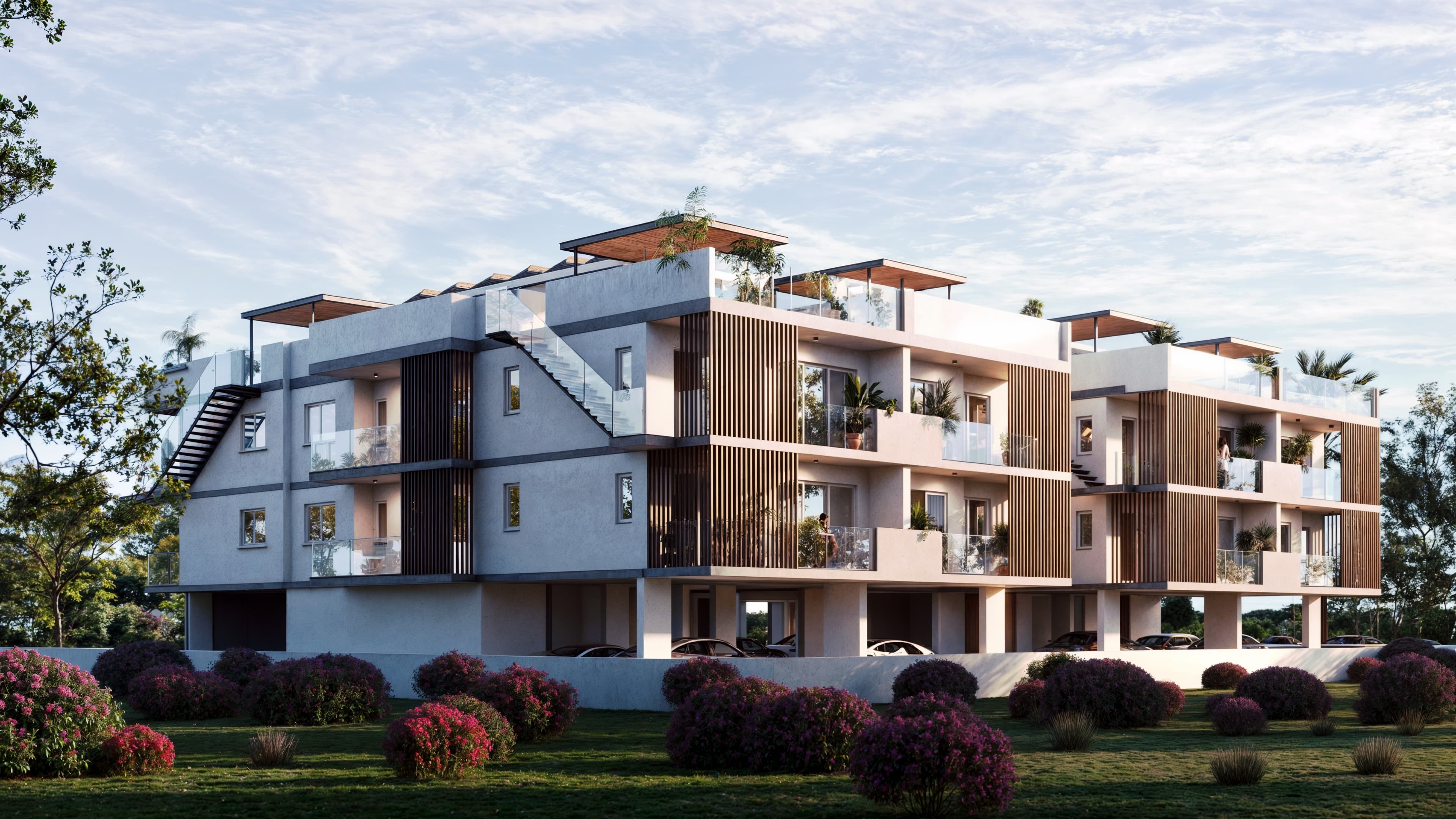 2-bedrooms apartments in Larnaca, Cyprus.