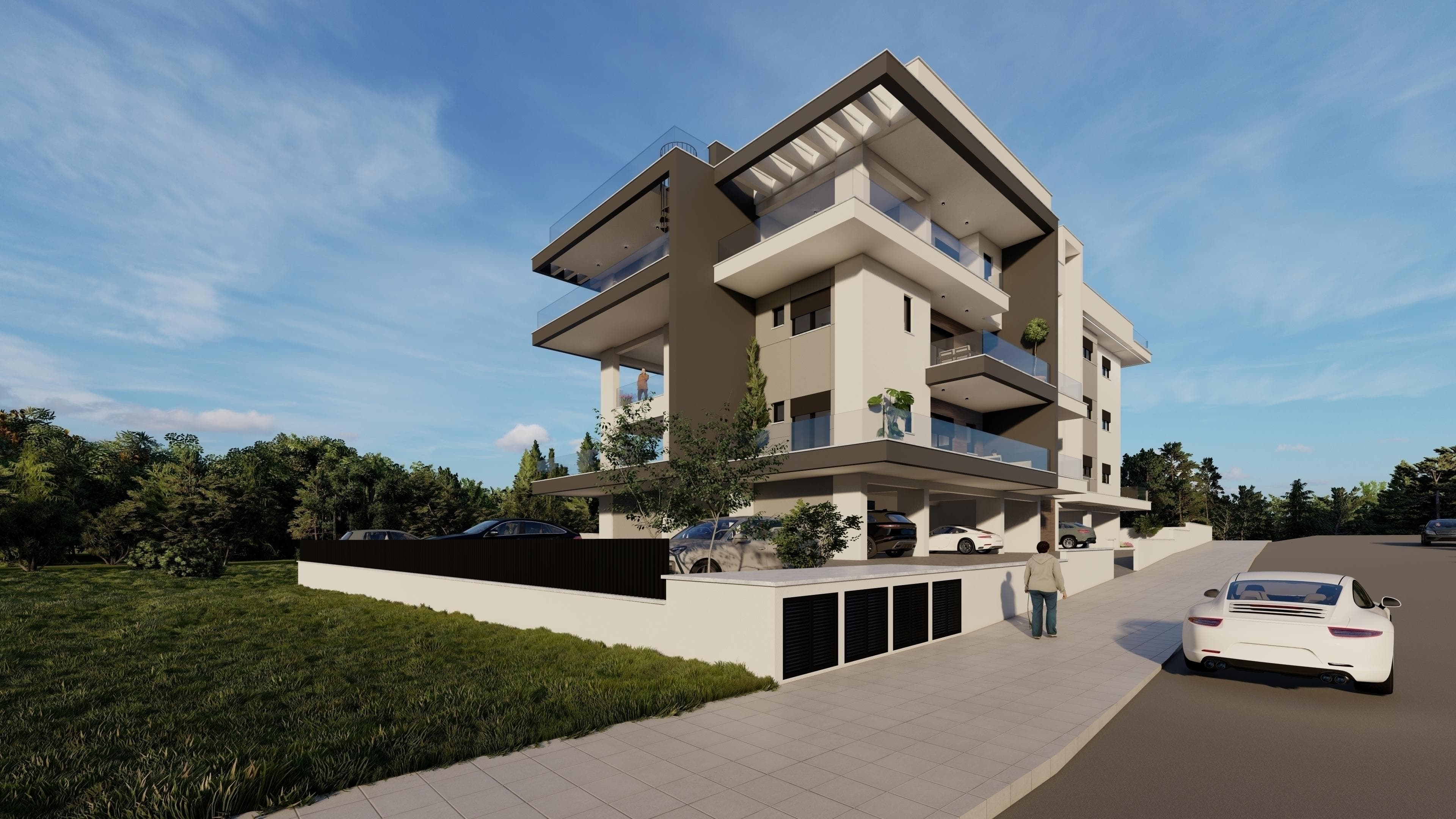 2-bedrooms apartments in Limassol, Cyprus.