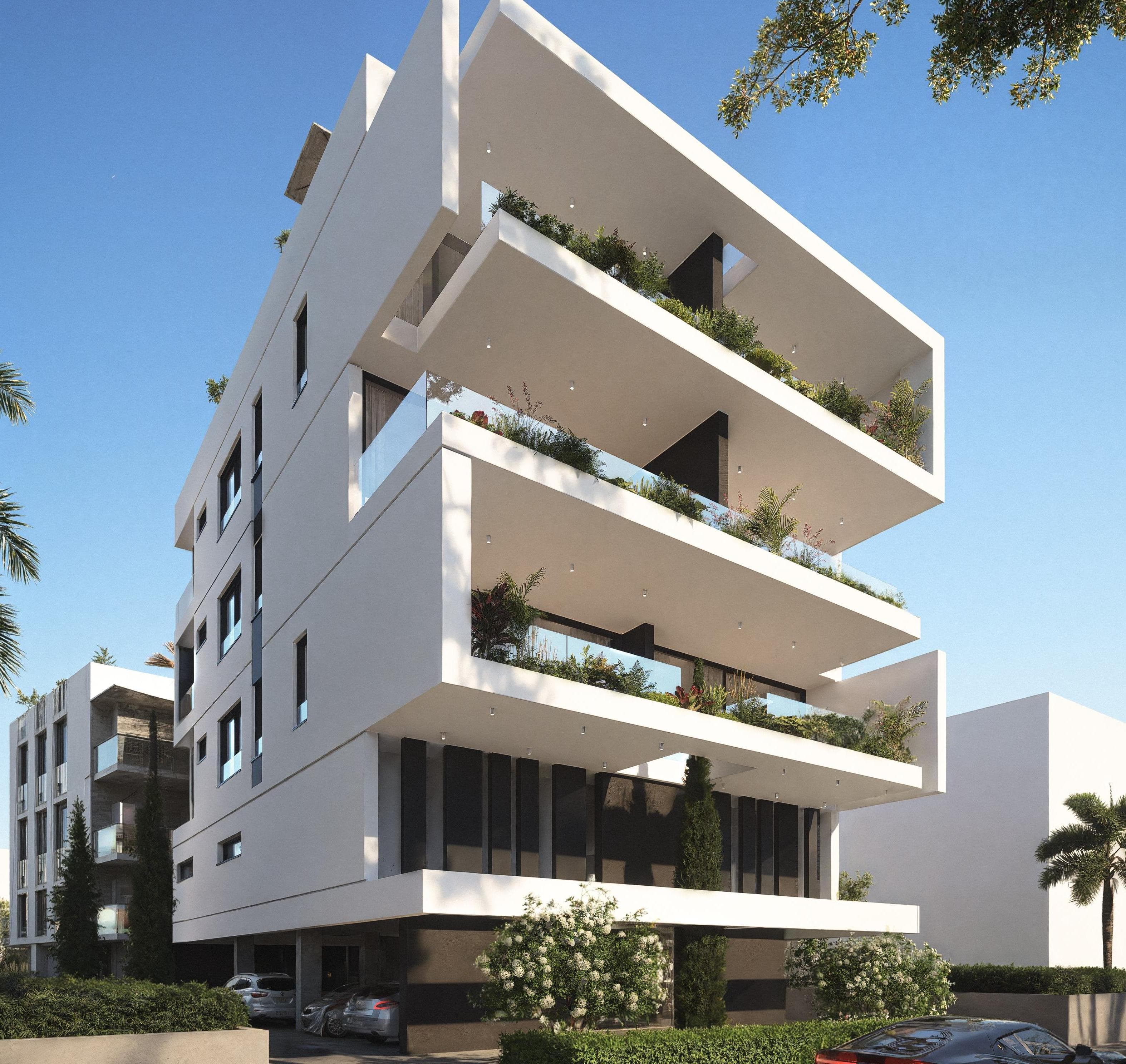 2-bedrooms apartments in Paphos, Cyprus.