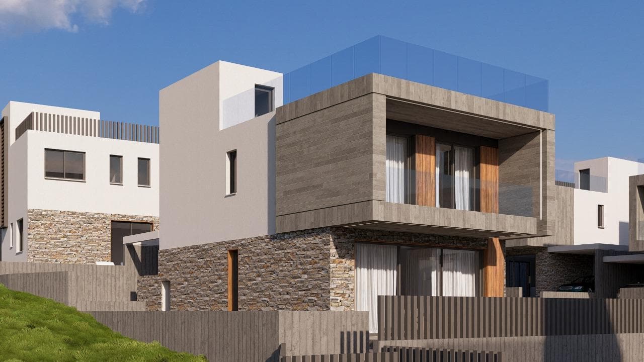3-bedrooms house in Paphos, Cyprus.