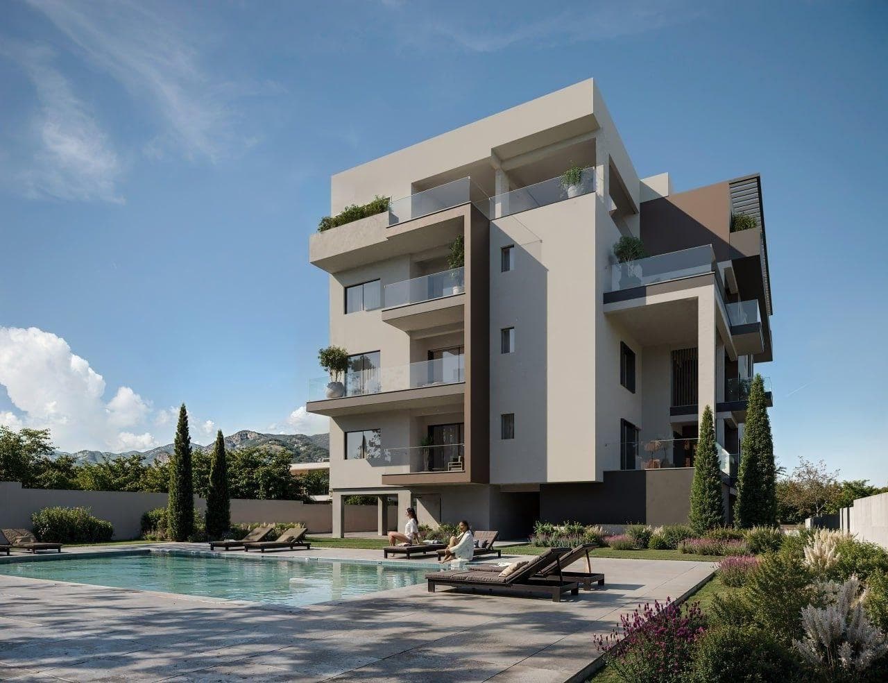 2-bedrooms apartments in Limassol, Cyprus.