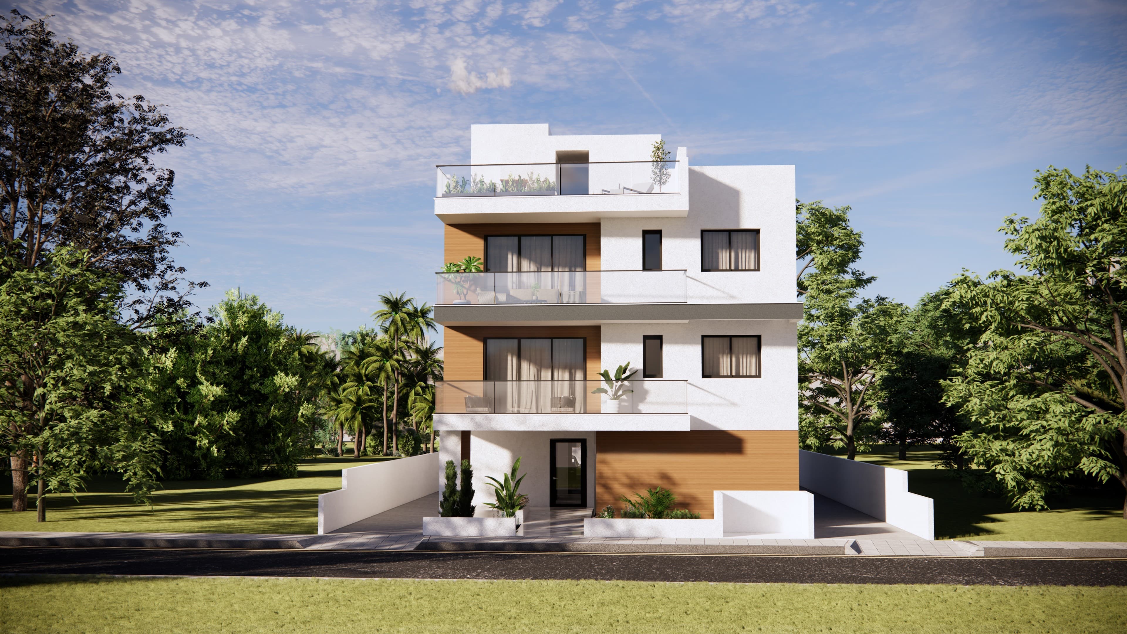 1-bedrooms apartments in Larnaca, Cyprus.