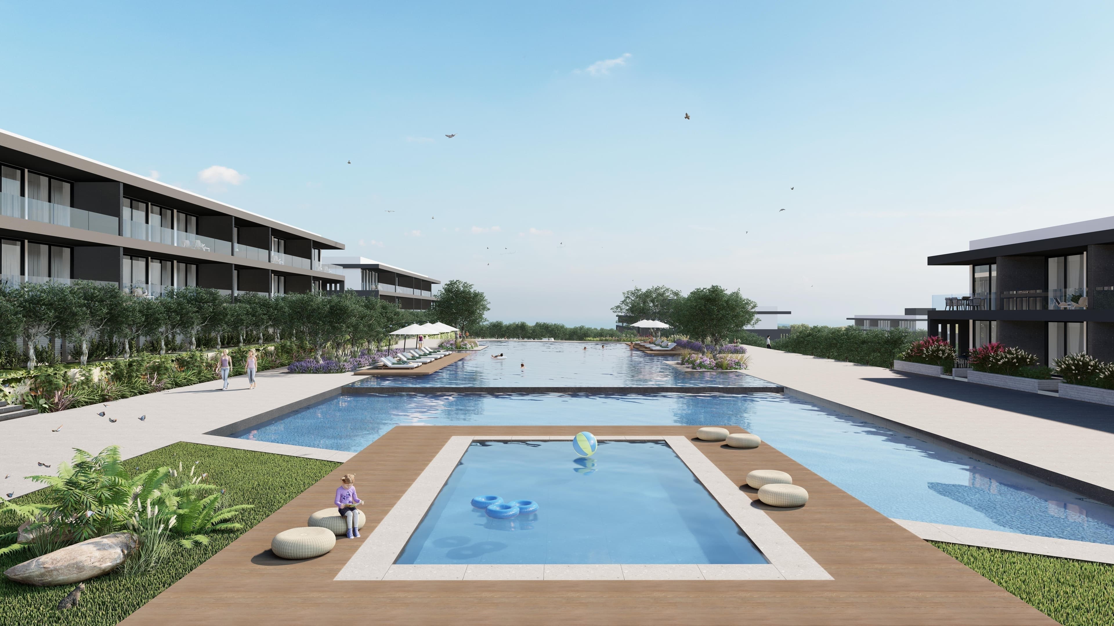 2-bedrooms apartments in Paphos, Cyprus.