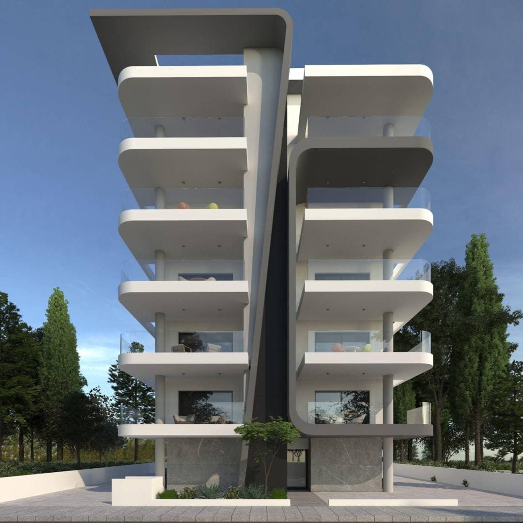 2-bedrooms apartments in Nicosia, Cyprus.