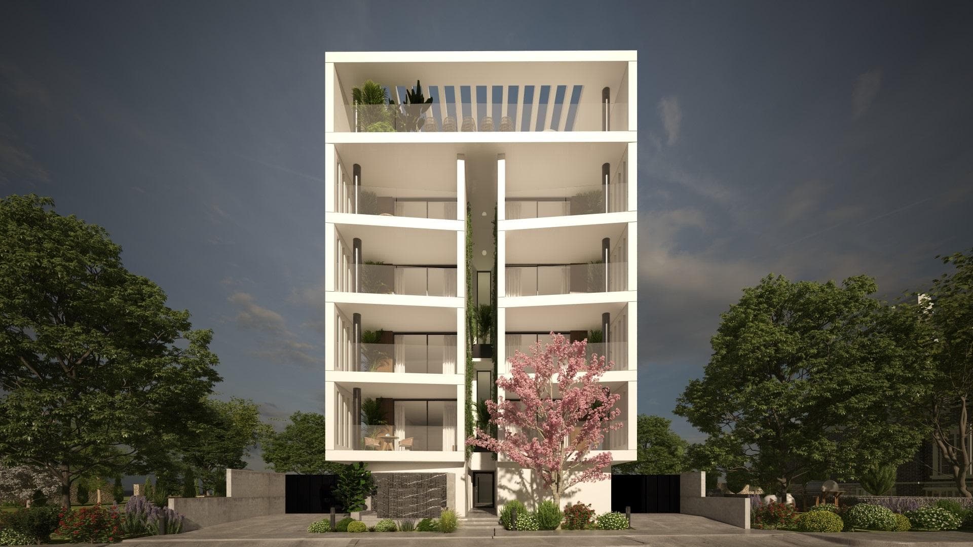 2-bedrooms apartments in Nicosia, Cyprus.
