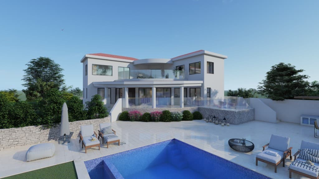 5-bedrooms house in Paphos, Cyprus.