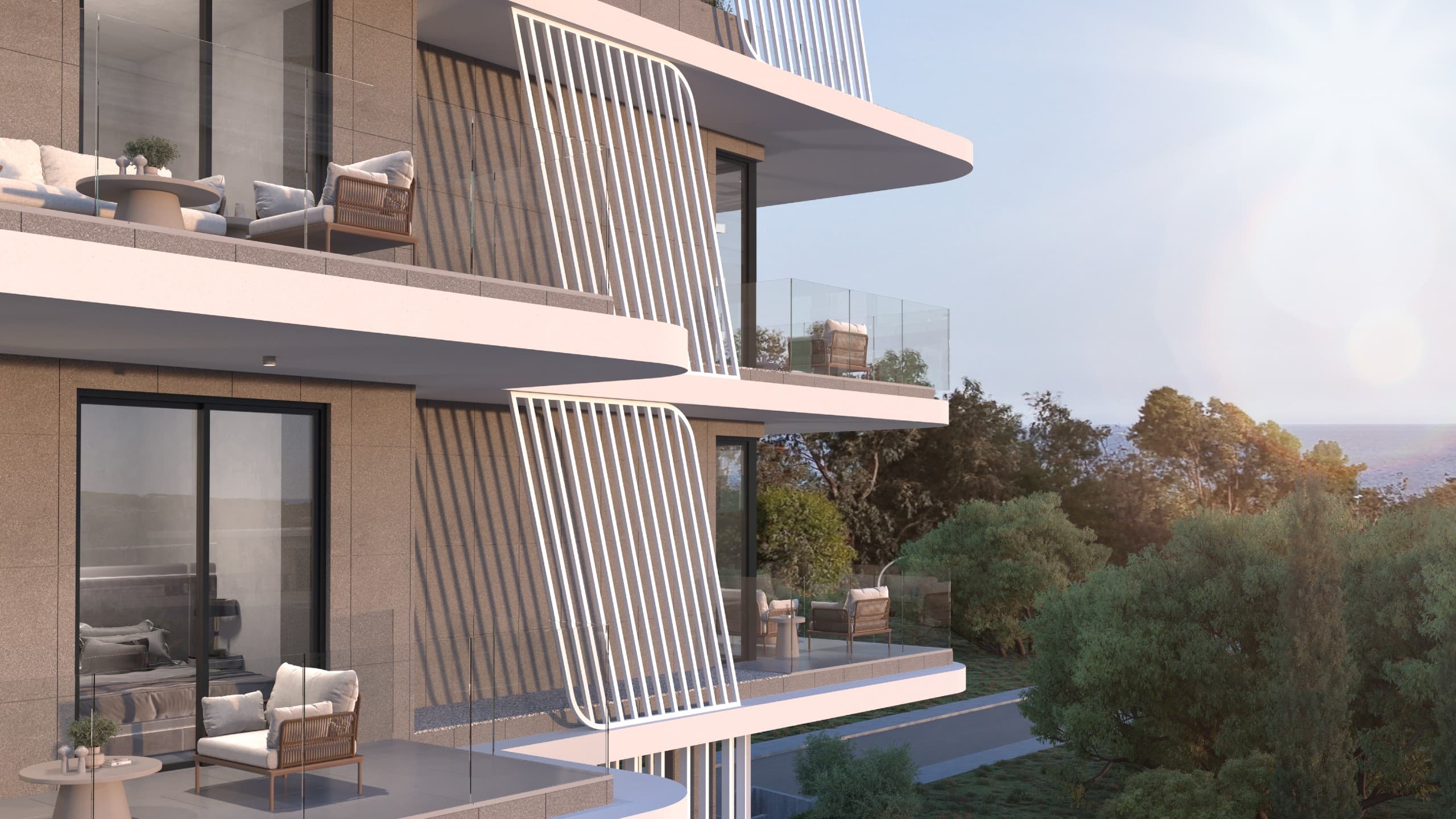 1-bedrooms apartments in Limassol, Cyprus.