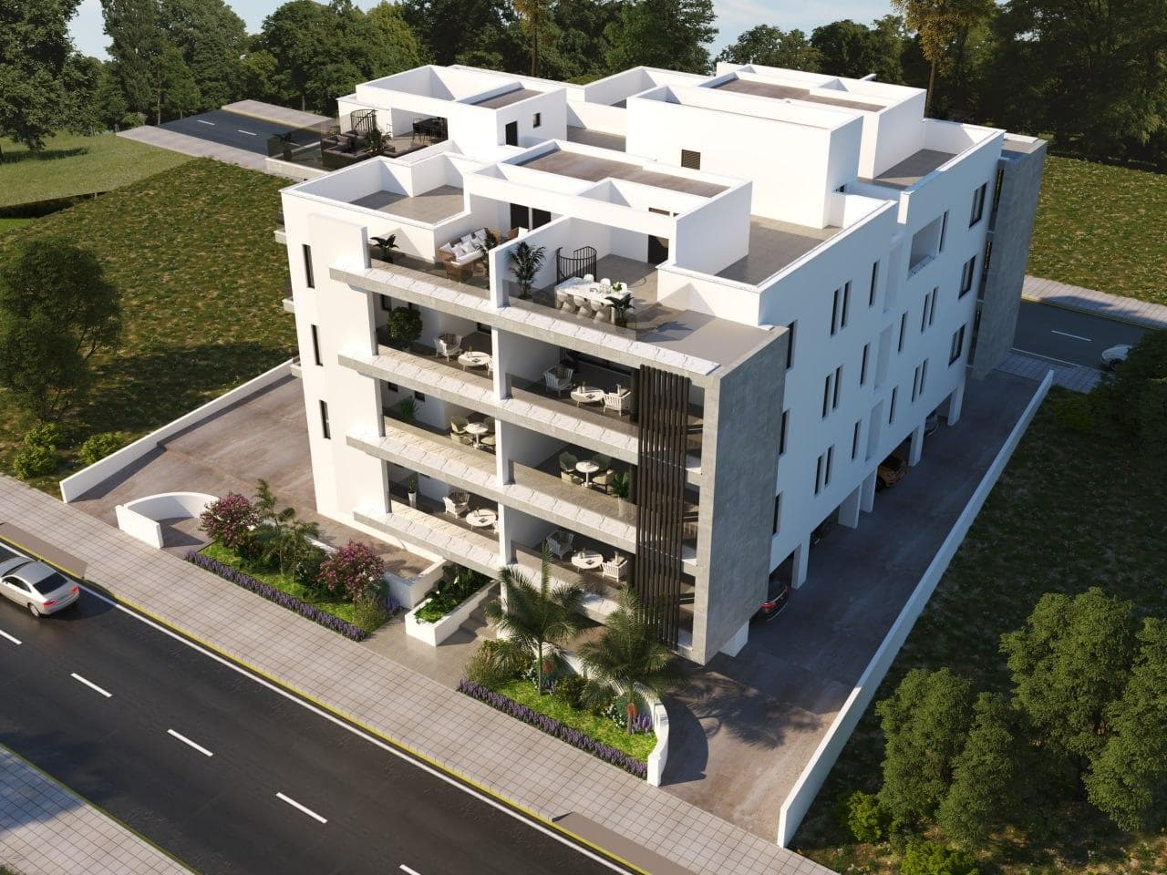 3-bedrooms apartments in Larnaca, Cyprus.