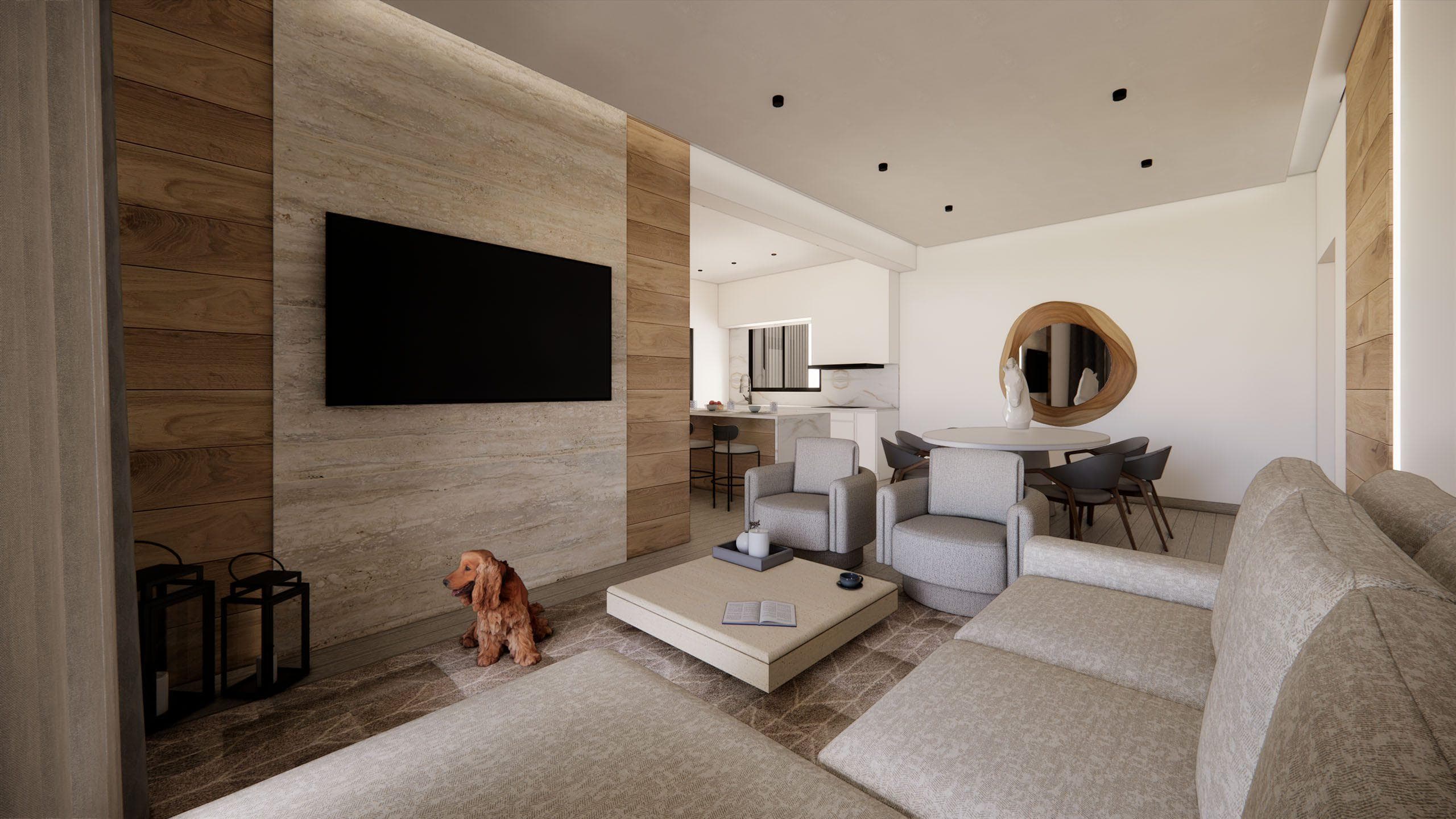 3-bedrooms apartments in Limassol, Cyprus.