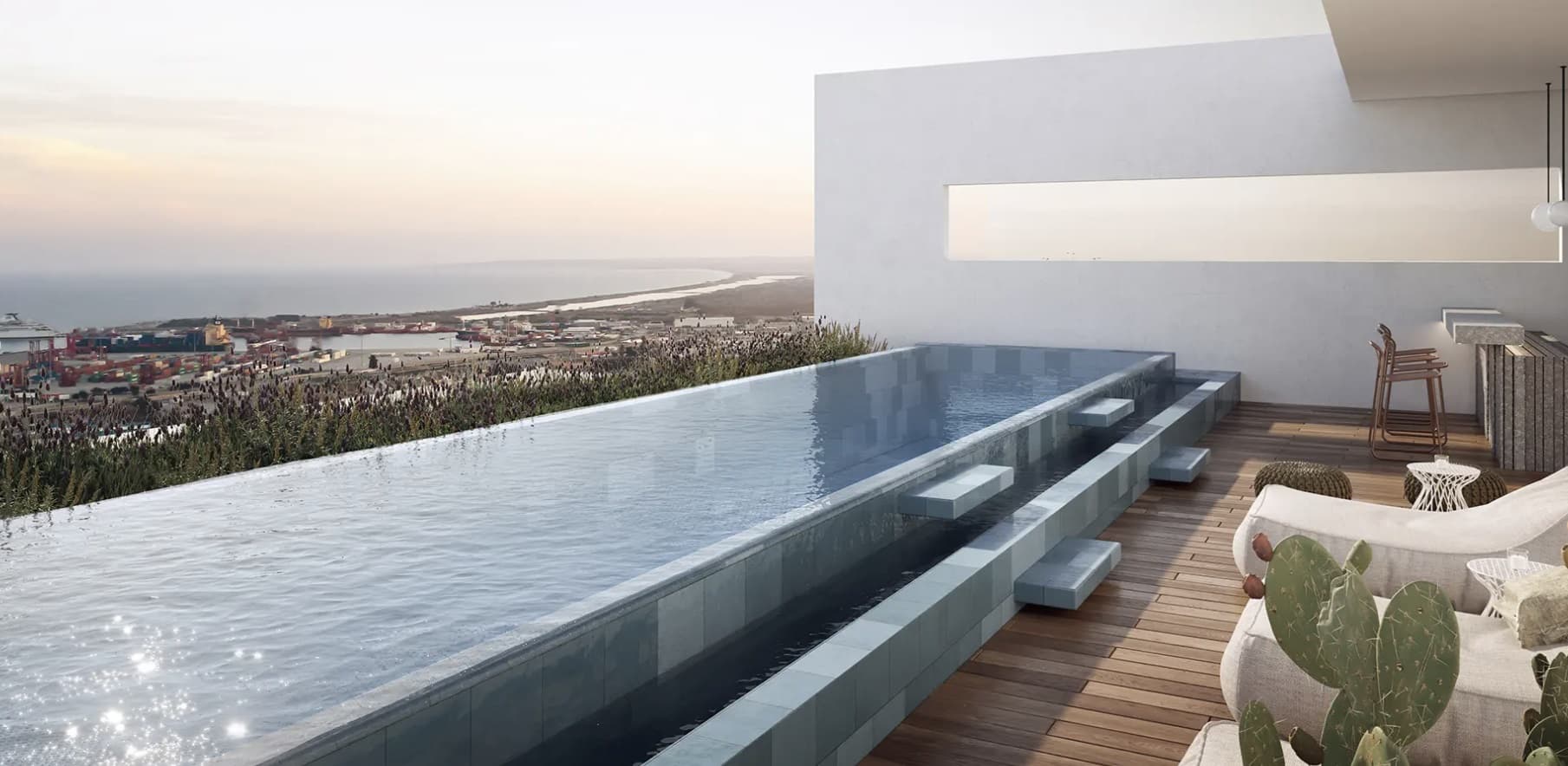 1-bedrooms apartments in Limassol, Cyprus.