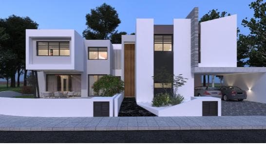 3-bedrooms house in Nicosia, Cyprus.