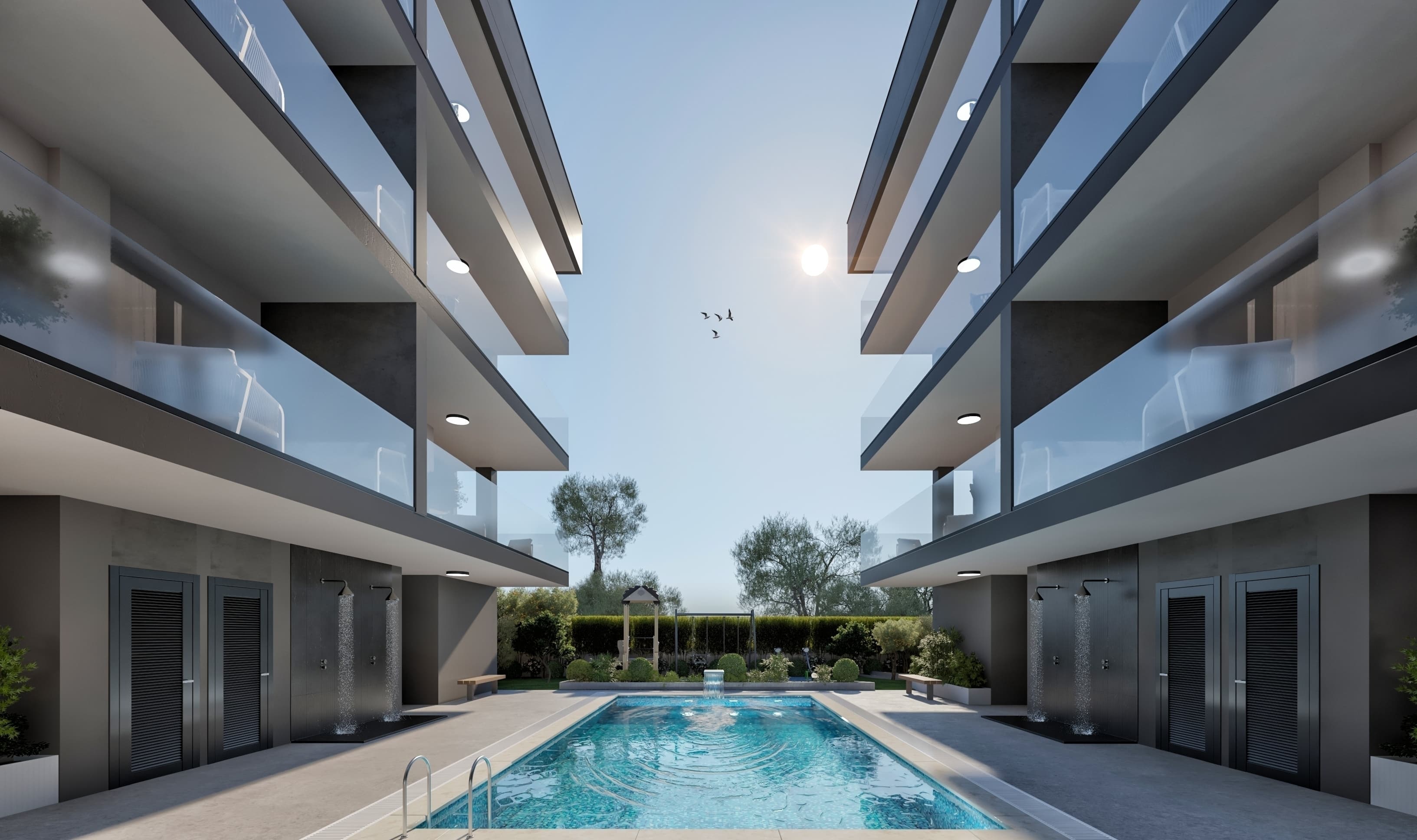3-bedrooms apartments in Larnaca, Cyprus.