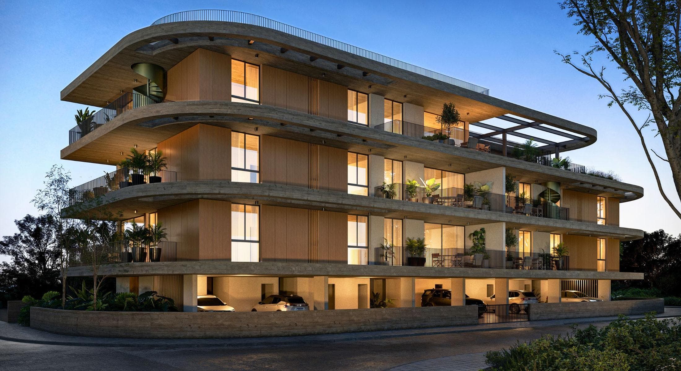 3-bedrooms apartments in Nicosia, Cyprus.