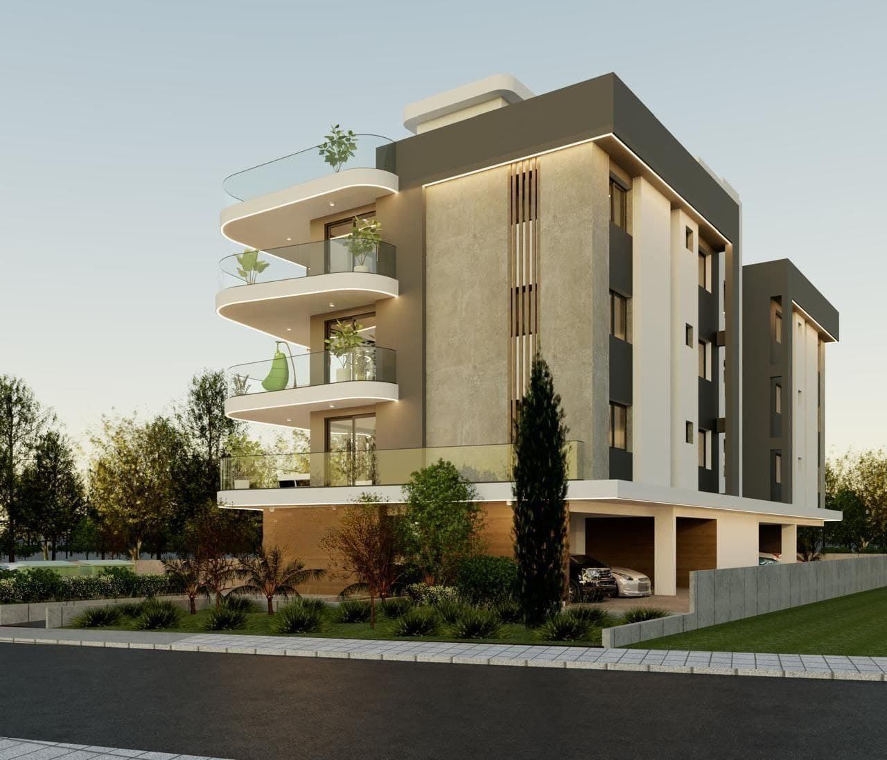 2-bedrooms apartments in Larnaca, Cyprus.