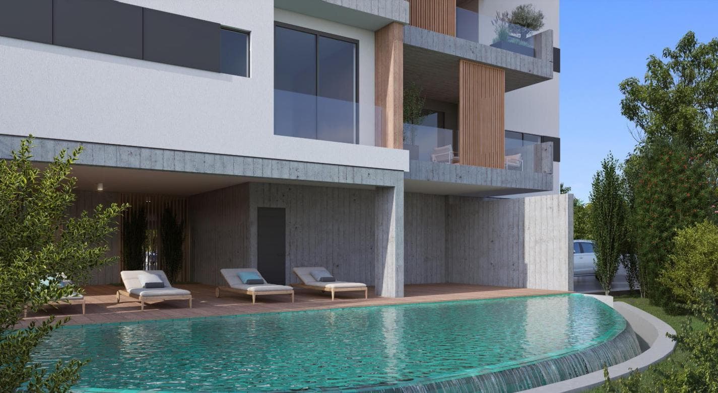 2-bedrooms apartments in Limassol, Cyprus.