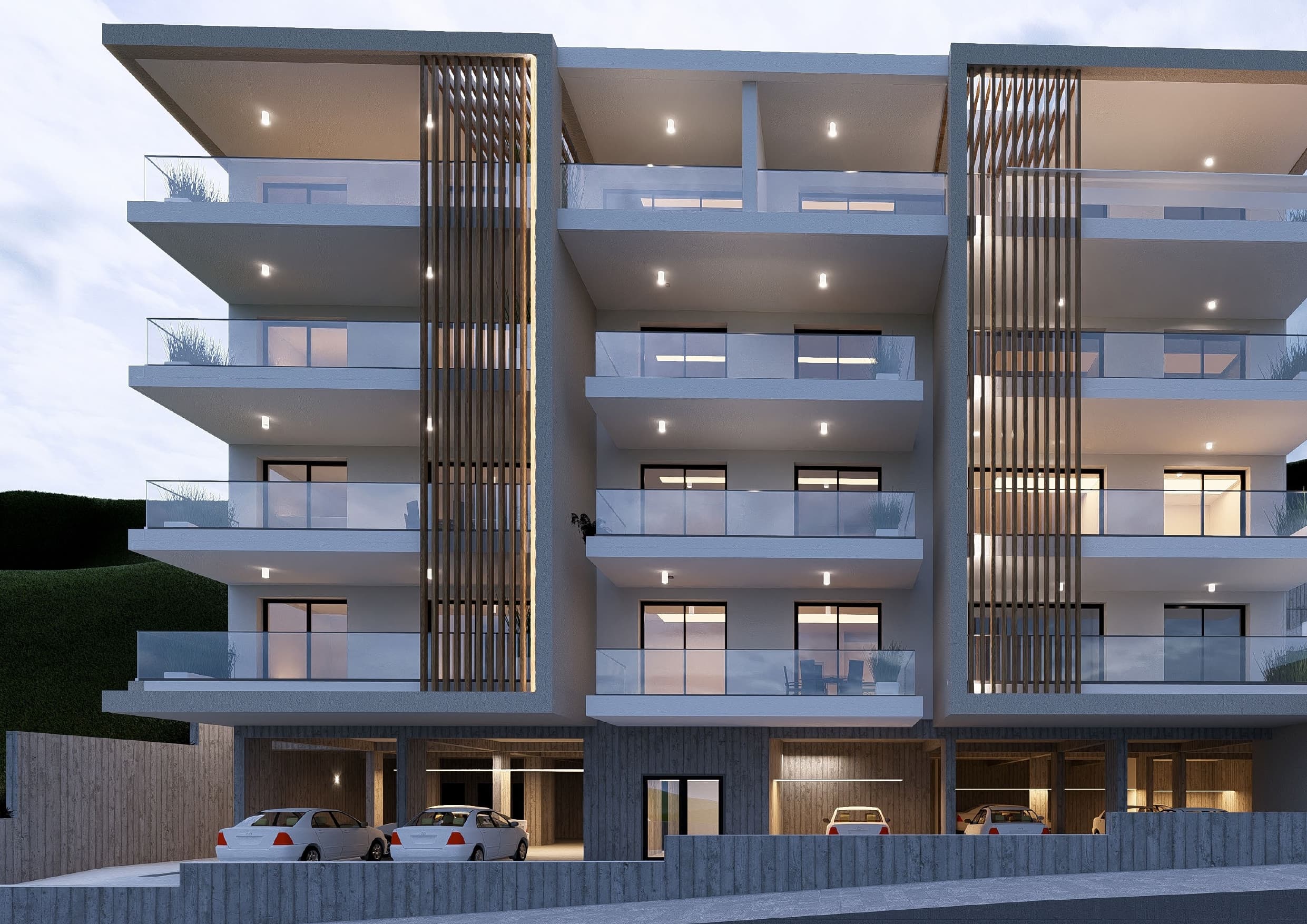 3-bedrooms apartments in Limassol, Cyprus.