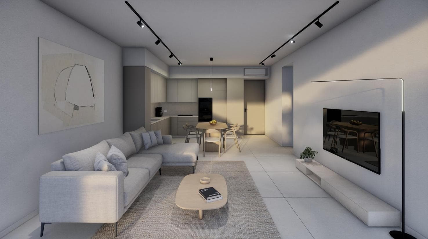 3-bedrooms apartments in Paphos, Cyprus.