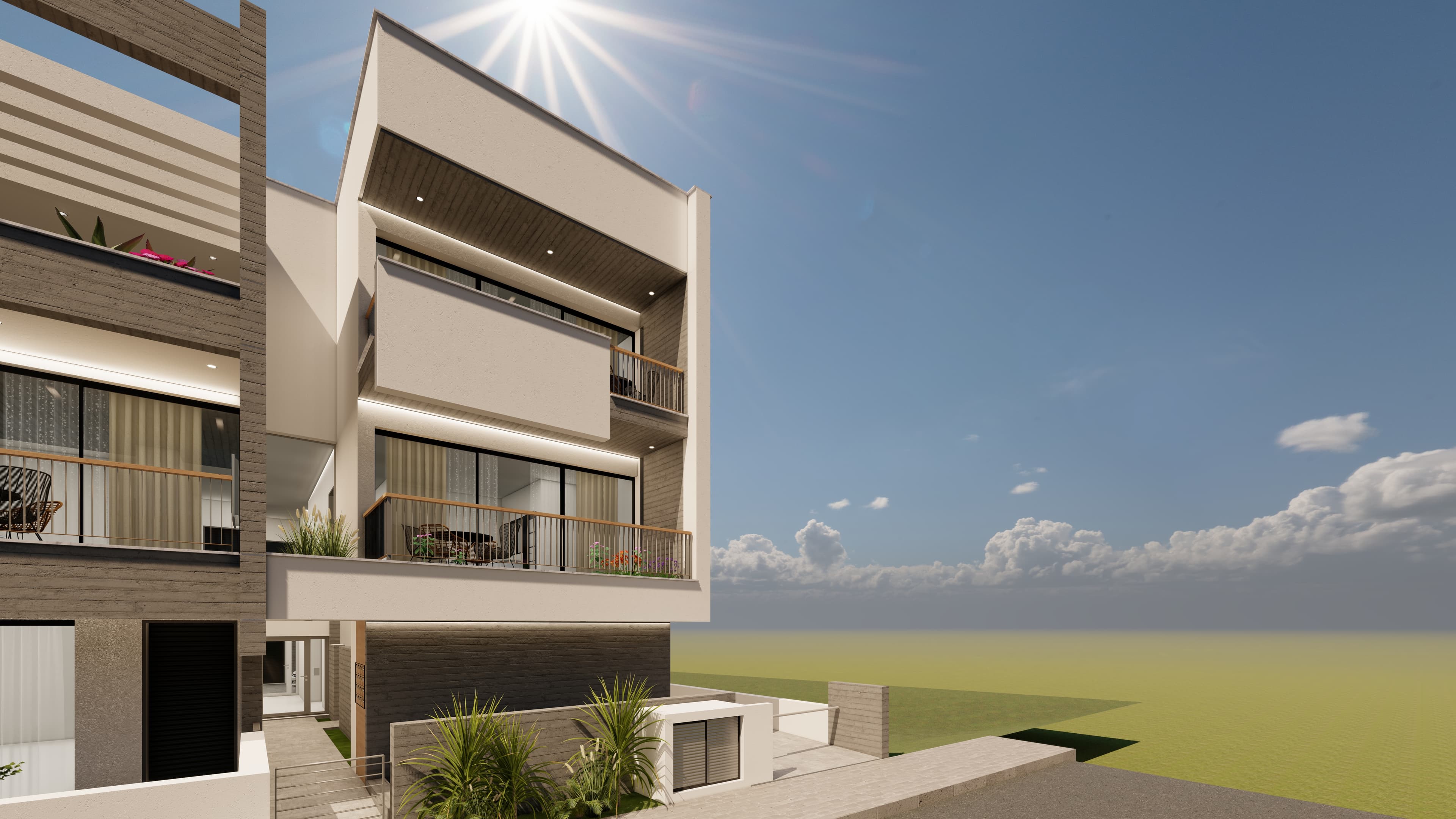1-bedrooms apartments in Paphos, Cyprus.