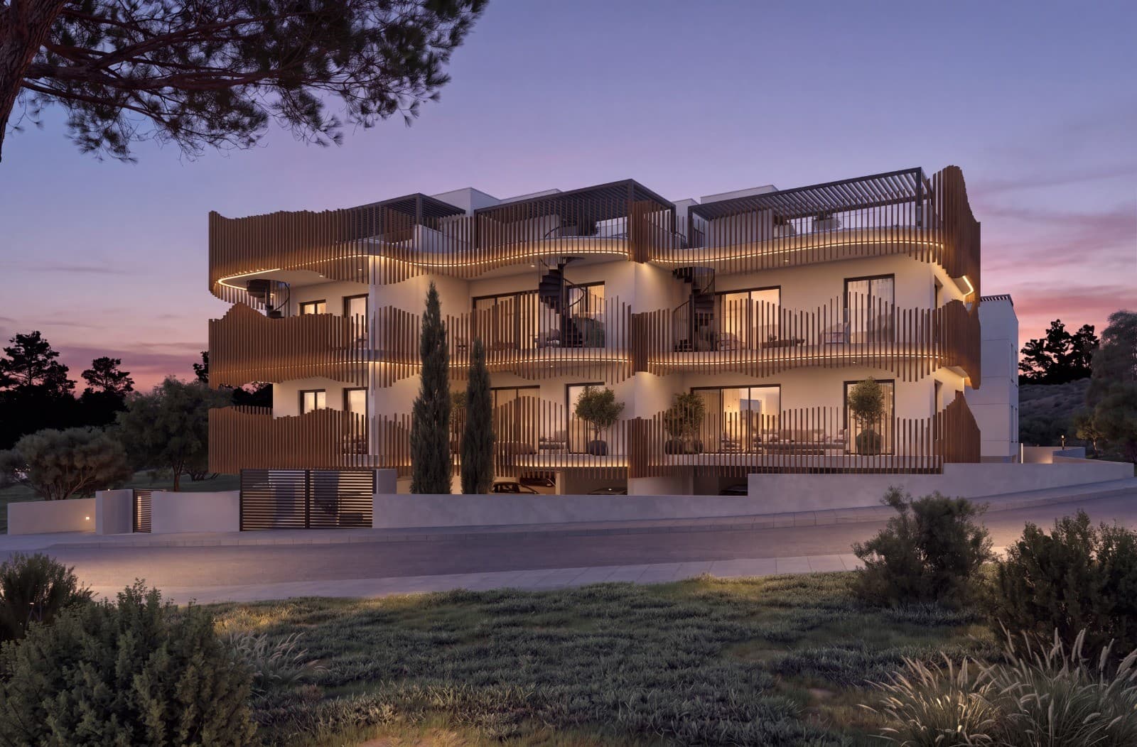 2-bedrooms apartments in Limassol, Cyprus.