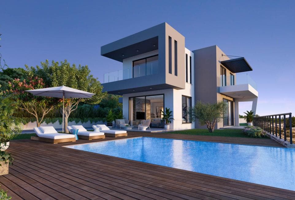 4-bedrooms house in Paphos, Cyprus.