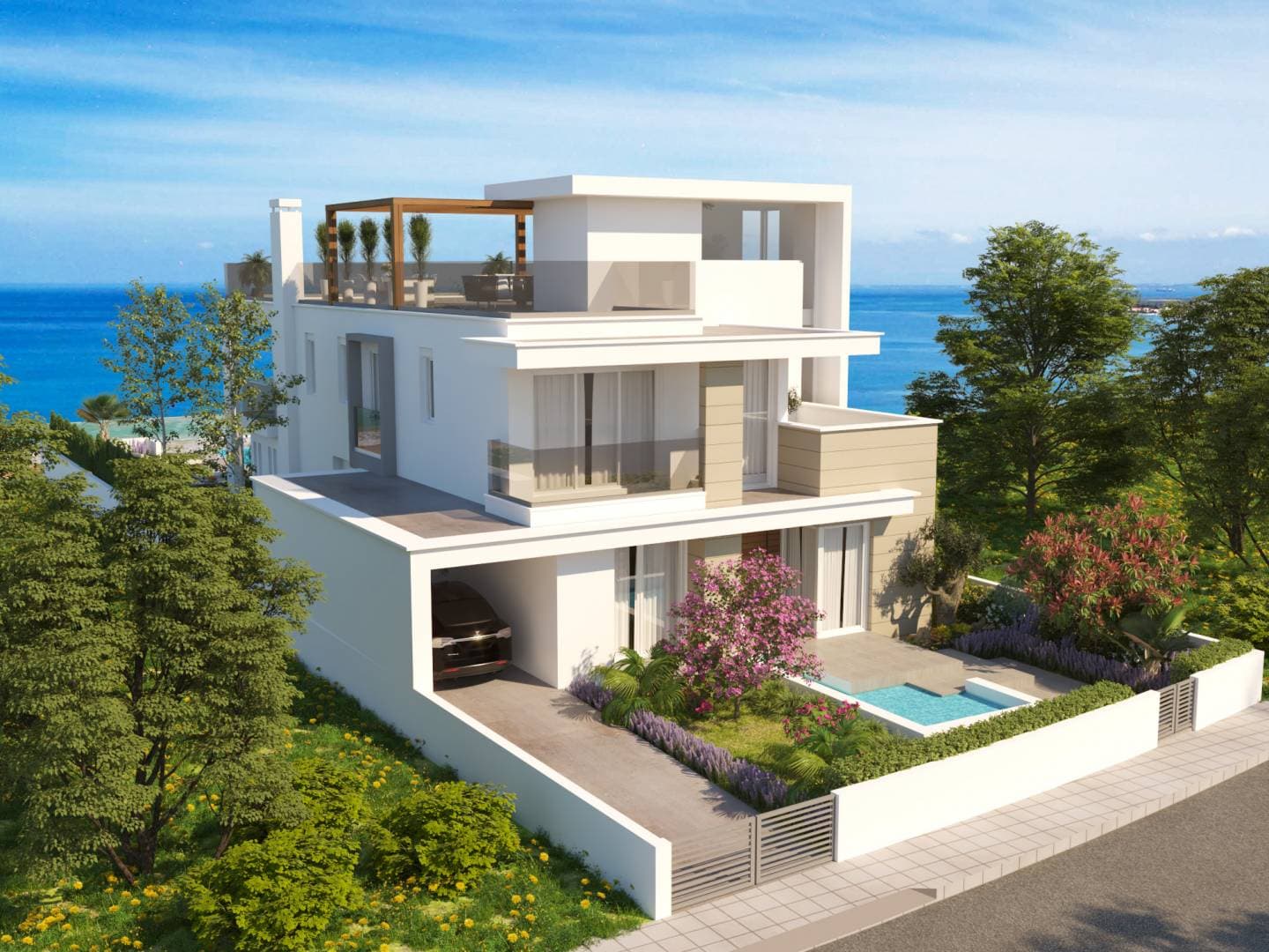 5-bedrooms house in Larnaca, Cyprus.