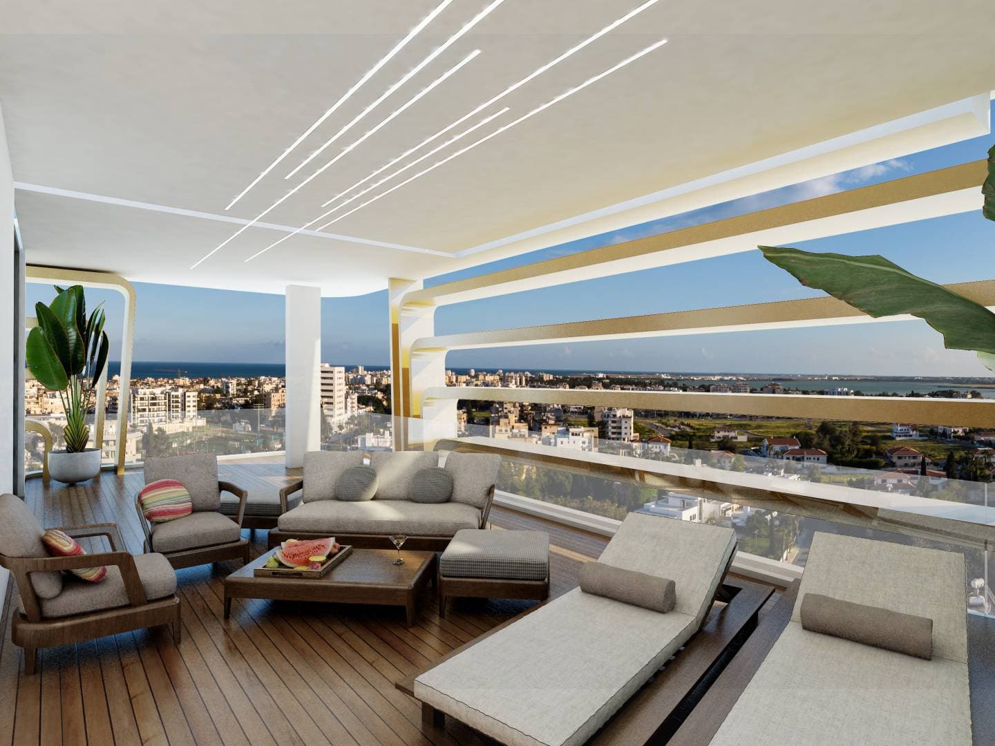 3-bedrooms apartments in Larnaca, Cyprus.