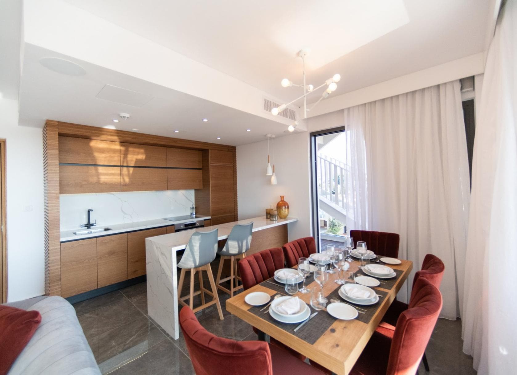 2-bedrooms apartments in Paphos, Cyprus.