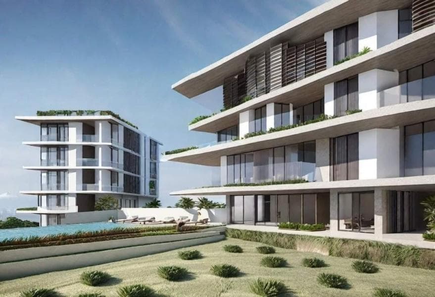 2-bedrooms apartments in Famagusta, Cyprus.