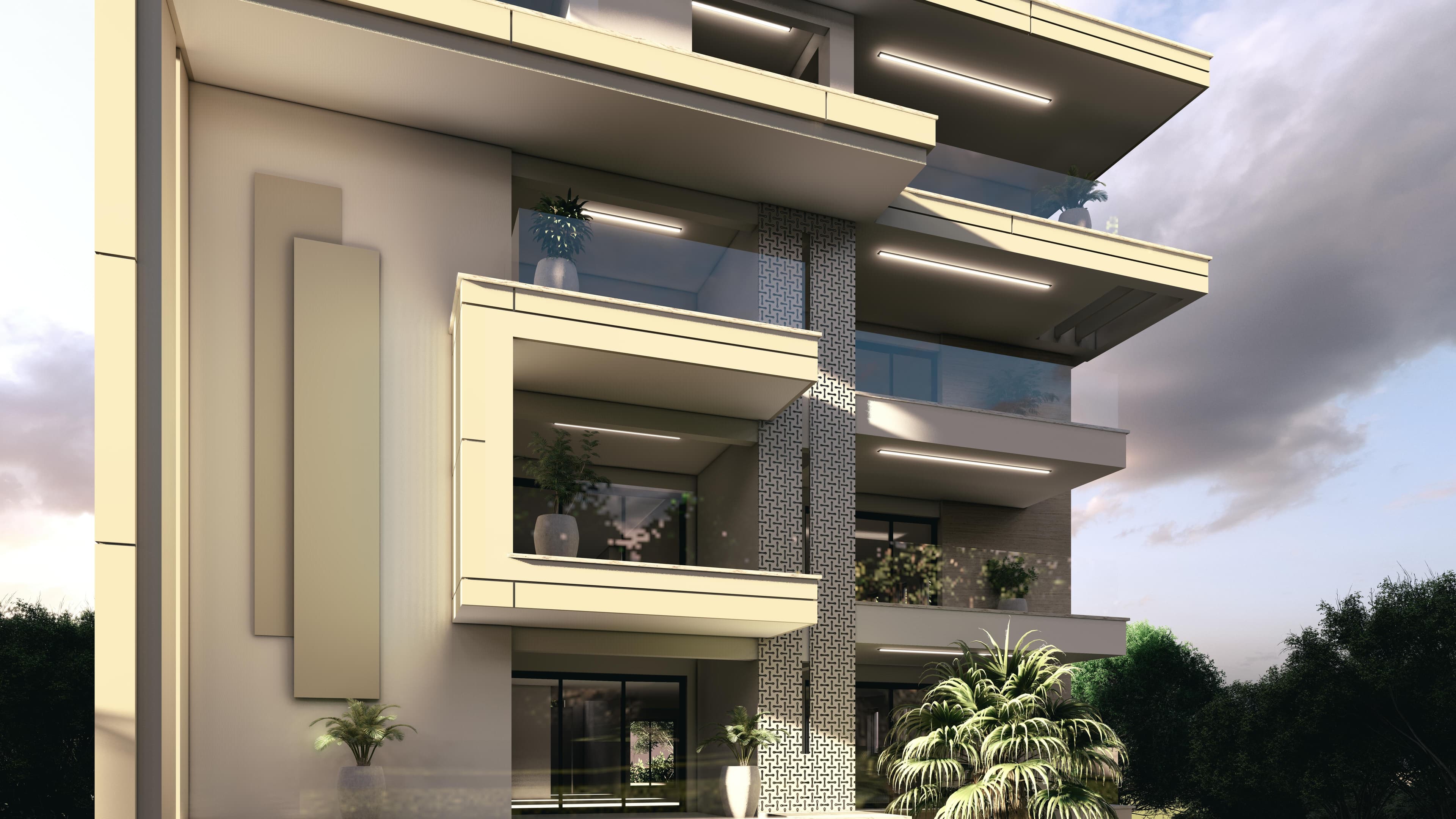 2-bedrooms apartments in Limassol, Cyprus.