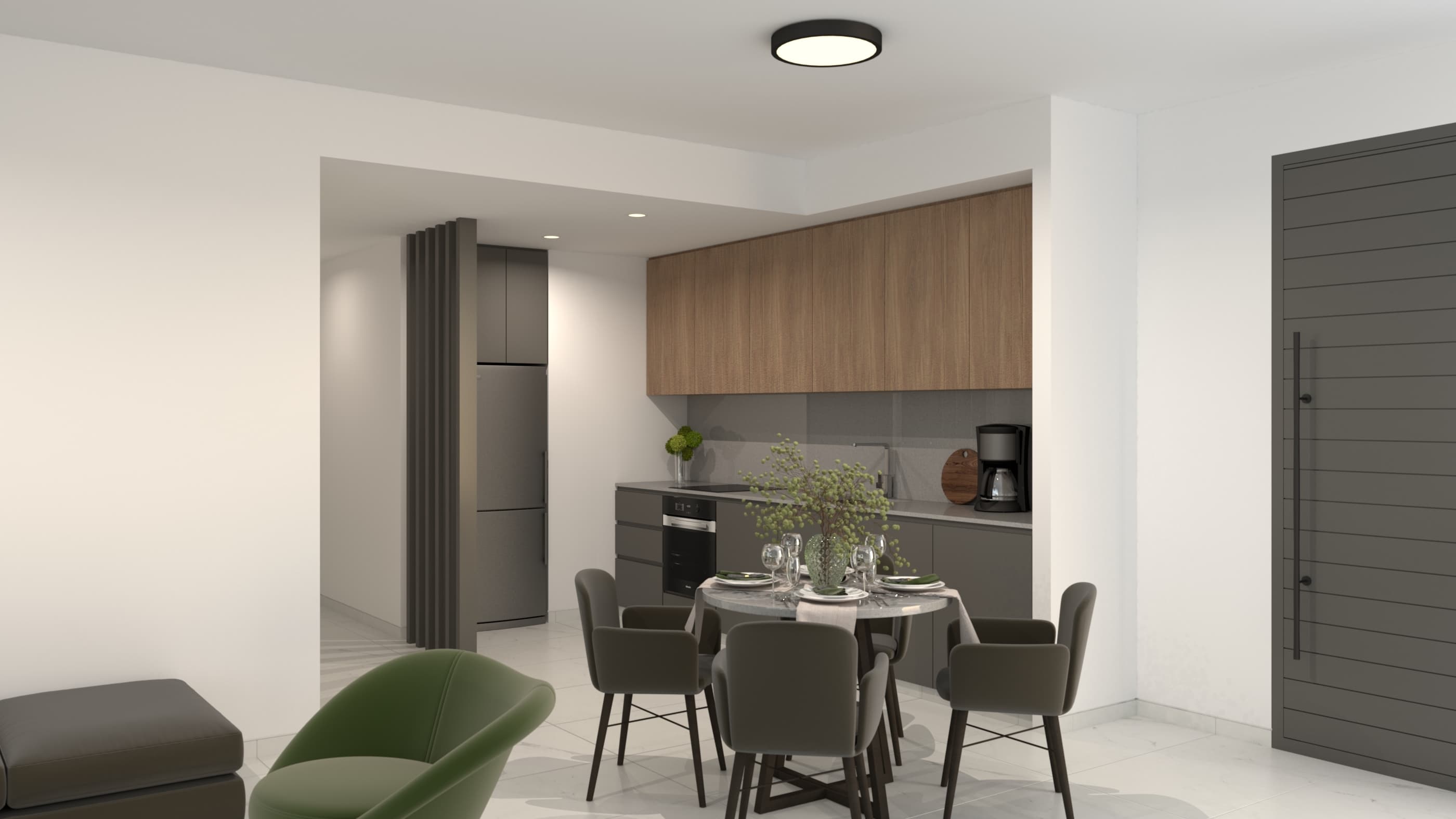 2-bedrooms apartments in Paphos, Cyprus.