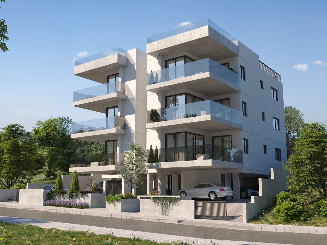 2-bedrooms apartments in Limassol, Cyprus.