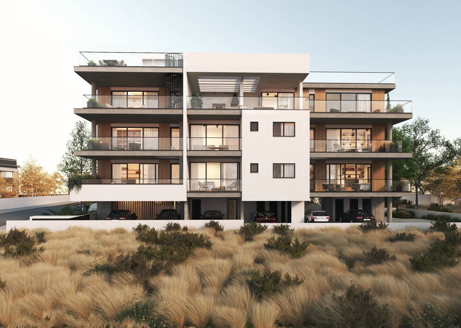 2-bedrooms apartments in Limassol, Cyprus.