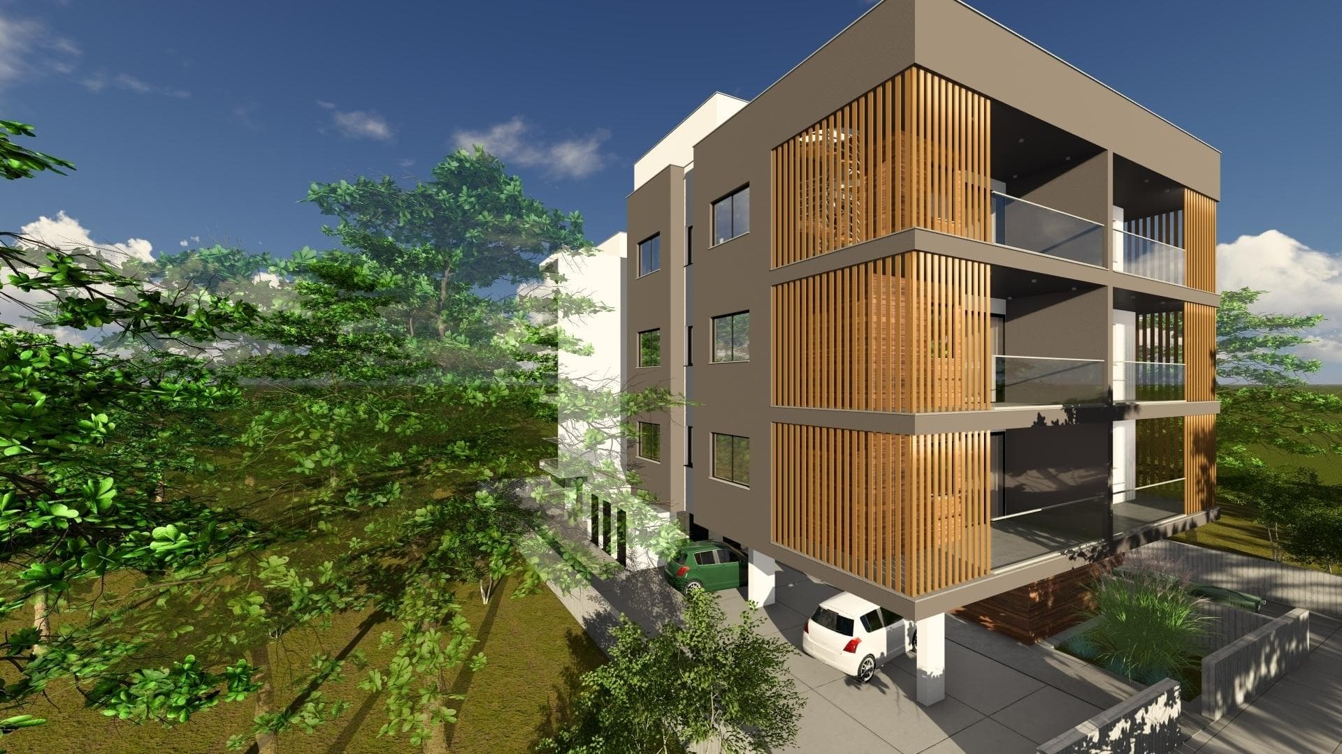 2-bedrooms apartments in Larnaca, Cyprus.