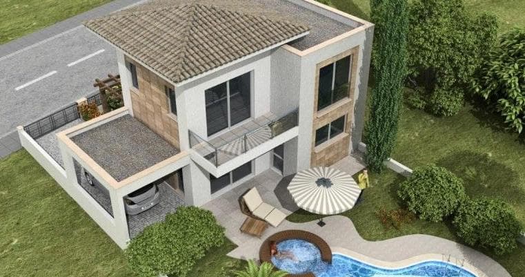 3-bedrooms house in Limassol, Cyprus.