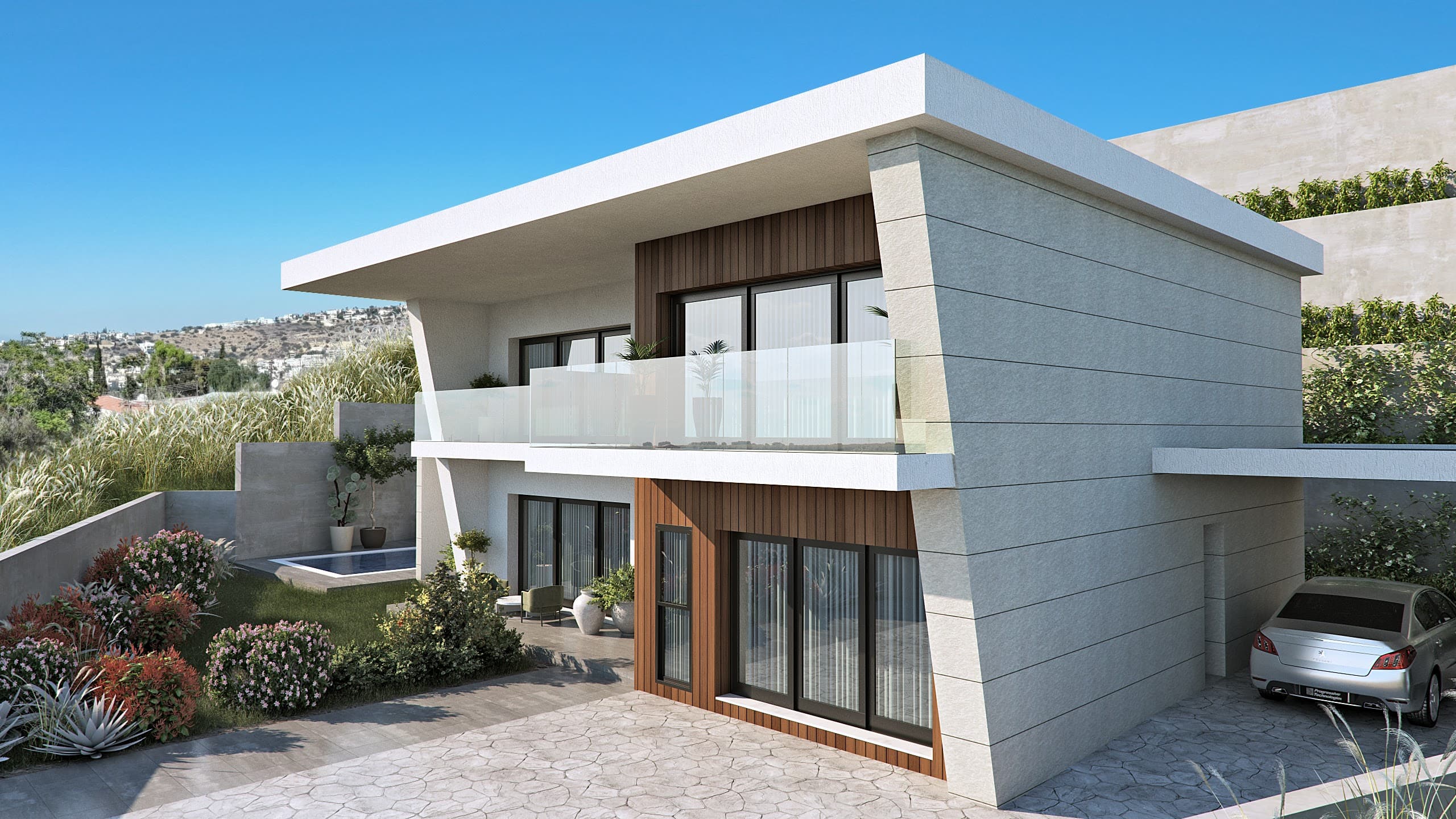 3-bedrooms house in Limassol, Cyprus.