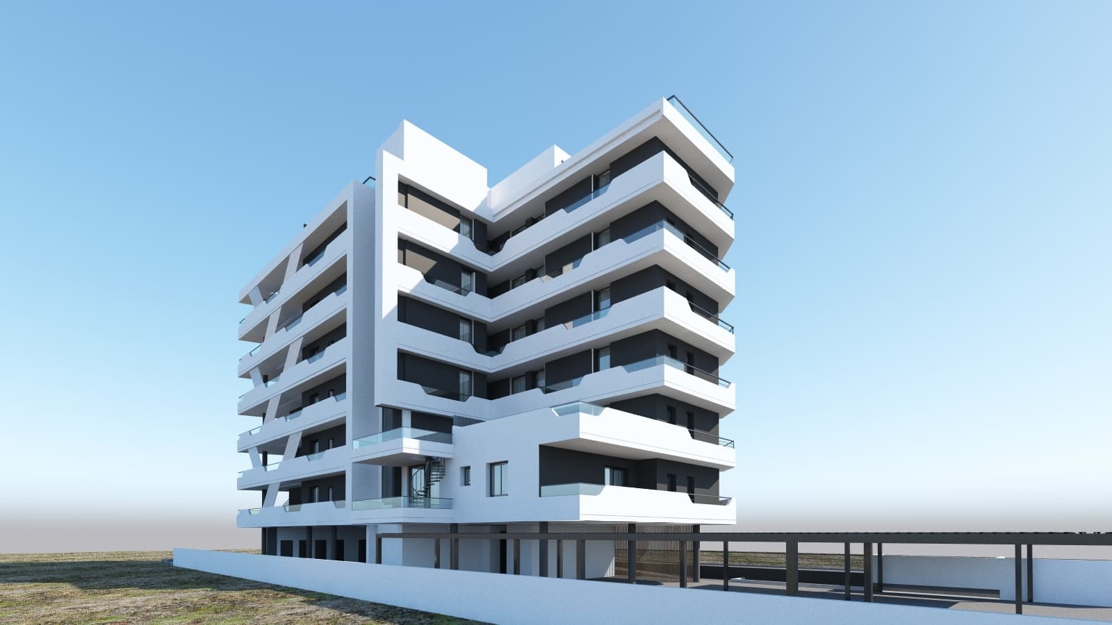 2-bedrooms apartments in Larnaca, Cyprus.